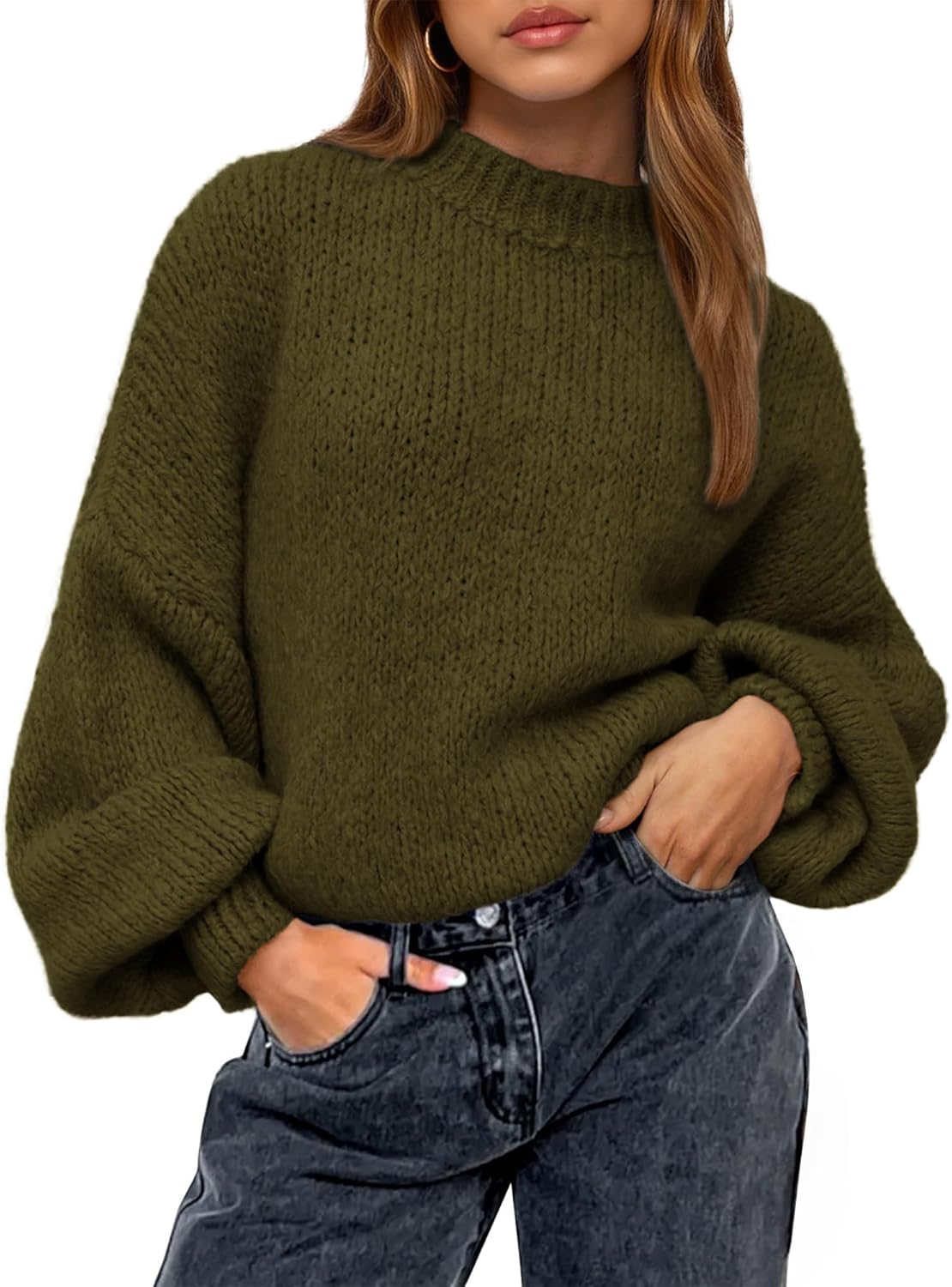 Cozy Oversized Pullover Sweaters for Women in Fall 2025