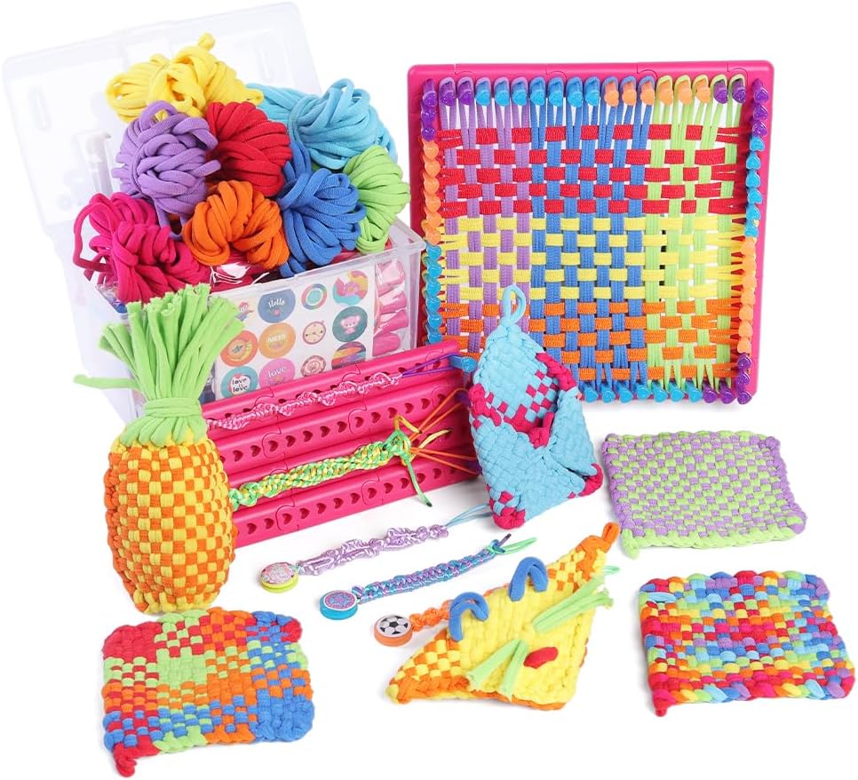 Weaving Loom Kit for Kids and Adults - Craft Potholders & More