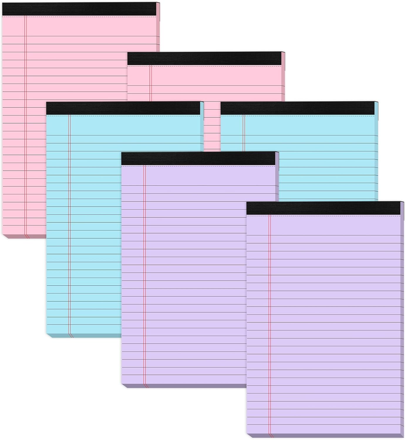 Zaviko Colored Mini Legal Pads 5x8 - Organize in Style!