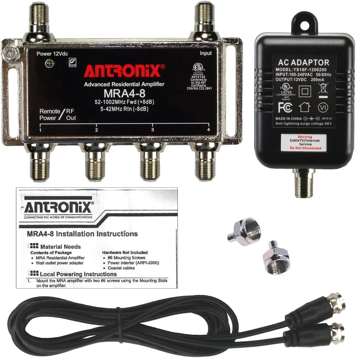 Reliable Cable 4-Port Digital Signal Amplifier and Splitter Review