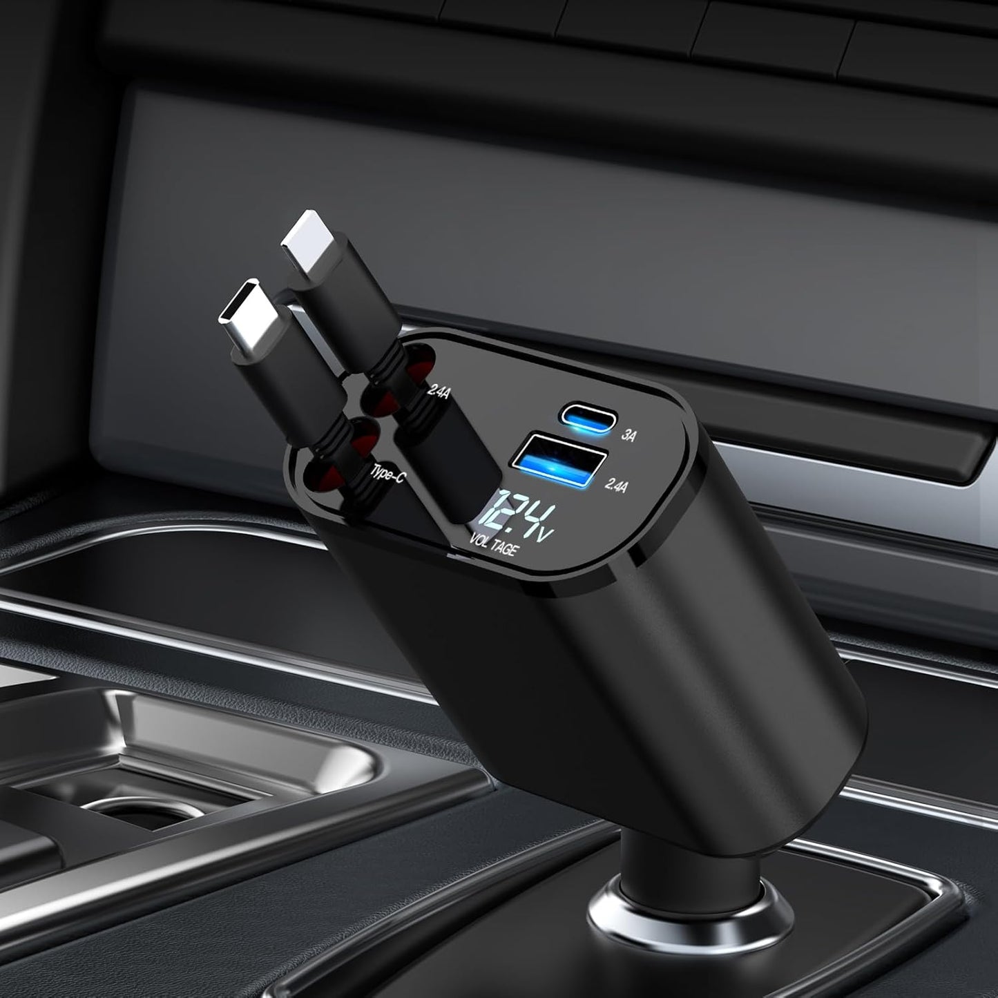 4-in-1 Fast Charging Car Charger - COCIVIVRE