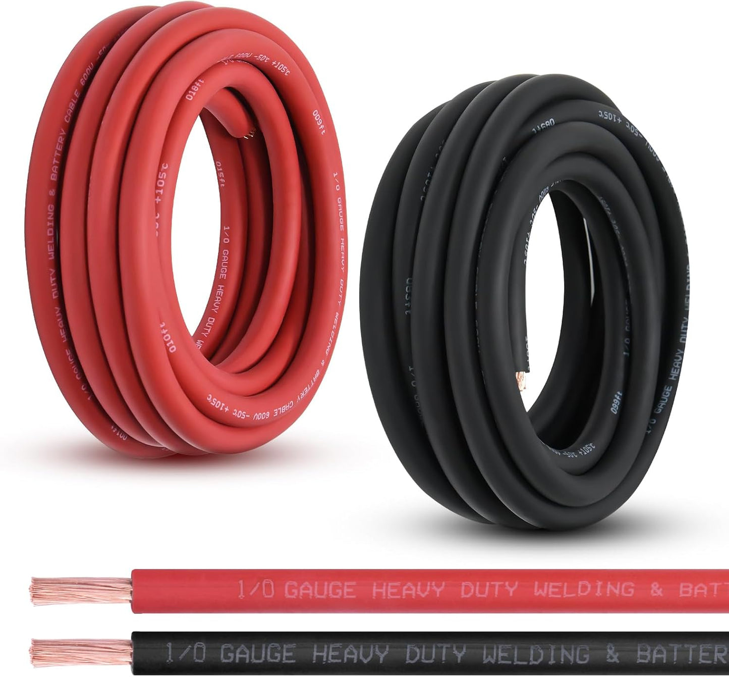 1/0 Gauge Battery Cable for Automotive, Solar, and Generators