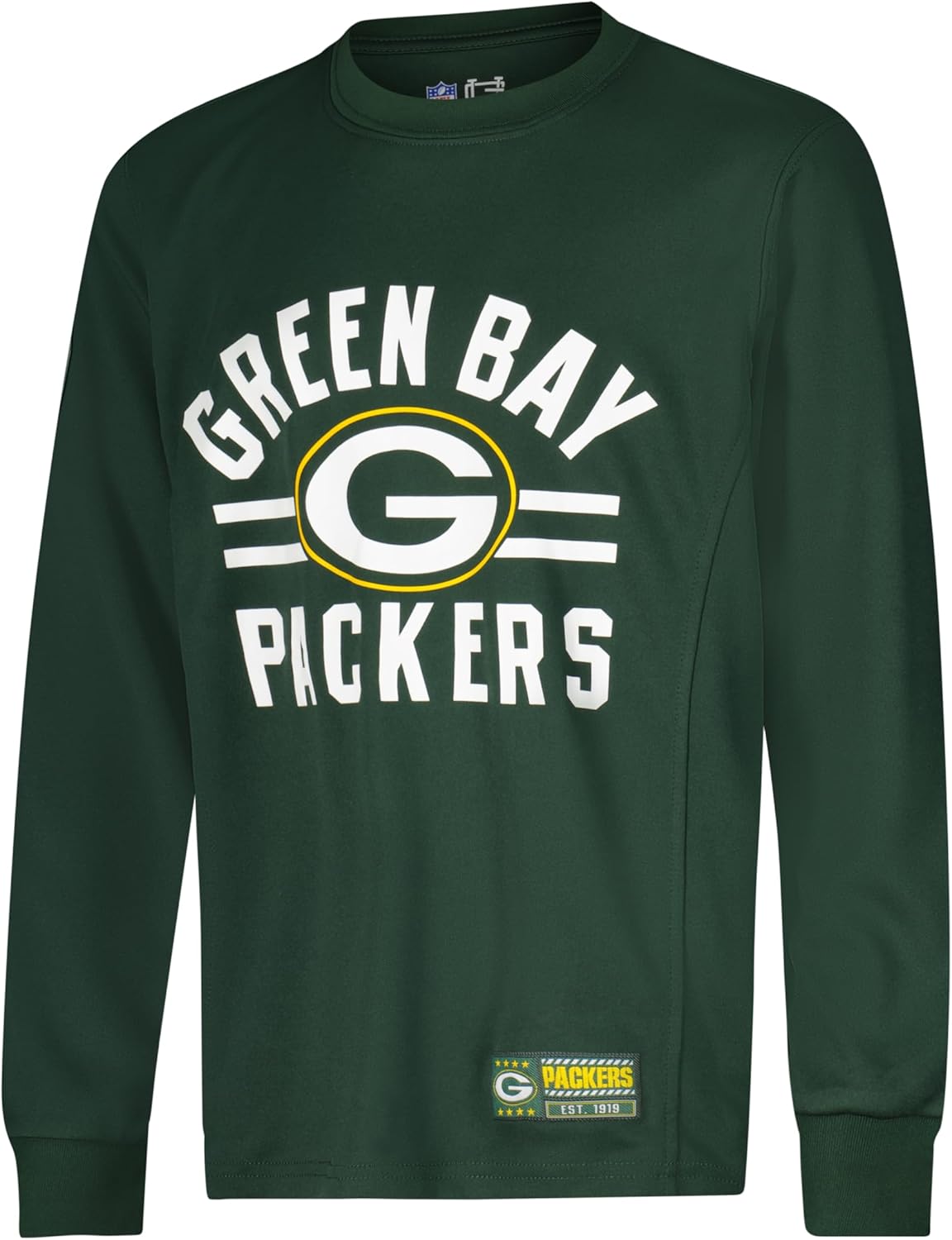 Ultra Game Youth NFL Official Super Soft Supreme Long Sleeve Tee