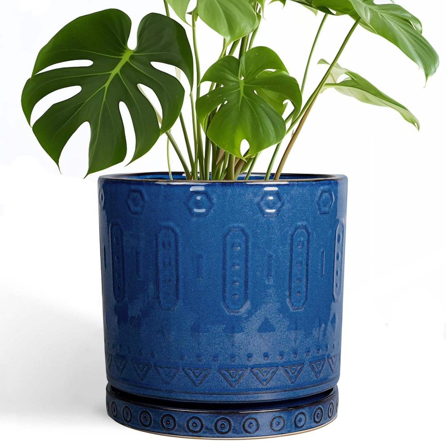 10 Inch Plant Pot - Stylish Ceramic Planter for Indoor Outdoor Use