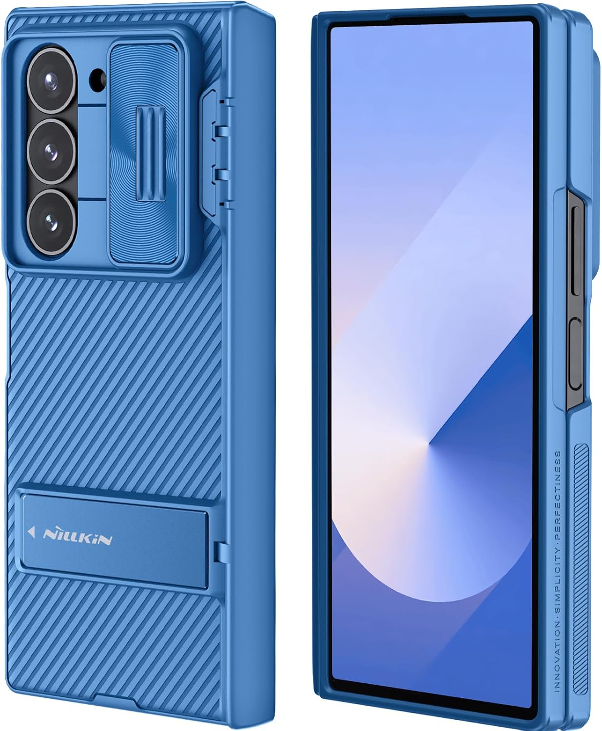 Nillkin Galaxy Z Fold 6 Case with Stand and Lens Protector