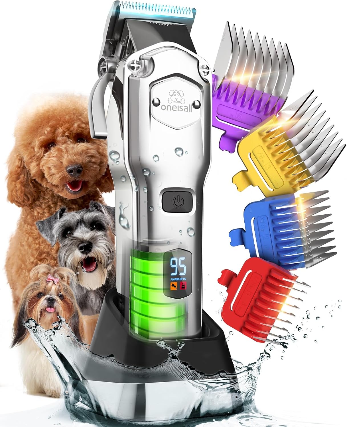 Professional Dog Grooming Clippers for Thick Hair by oneisall