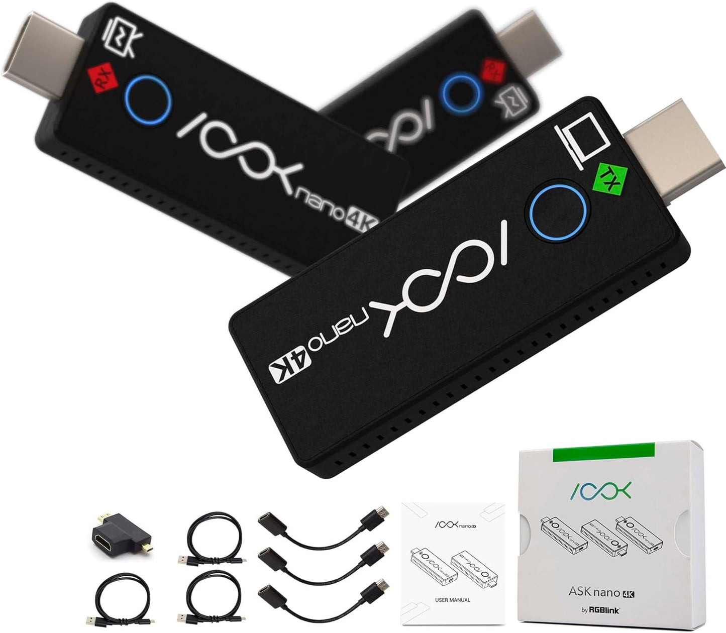 RGBlink 4K Wireless HDMI Trio Kit - Plug & Play