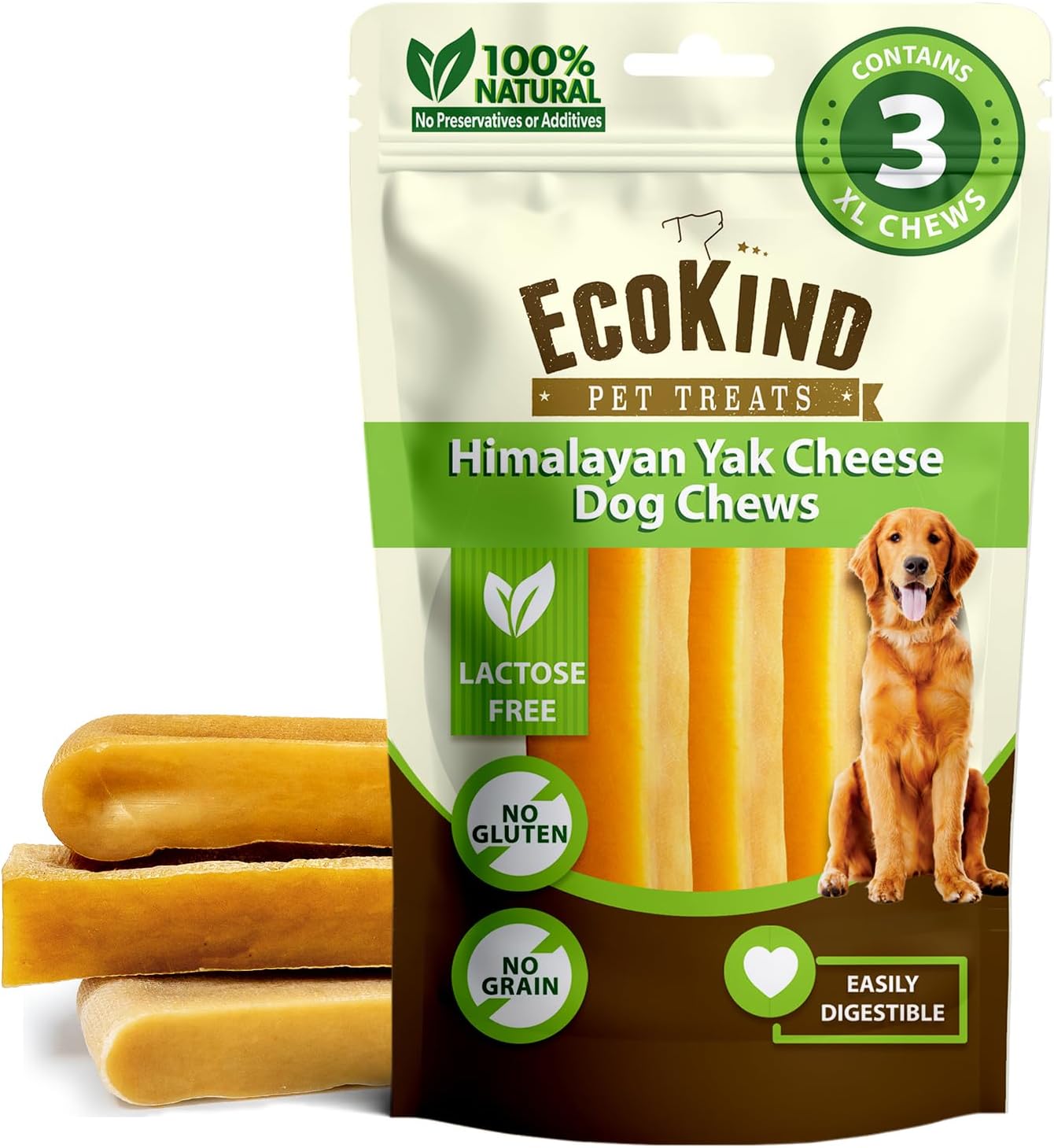 XL EcoKind Monster Yak Chew for Aggressive Chewers