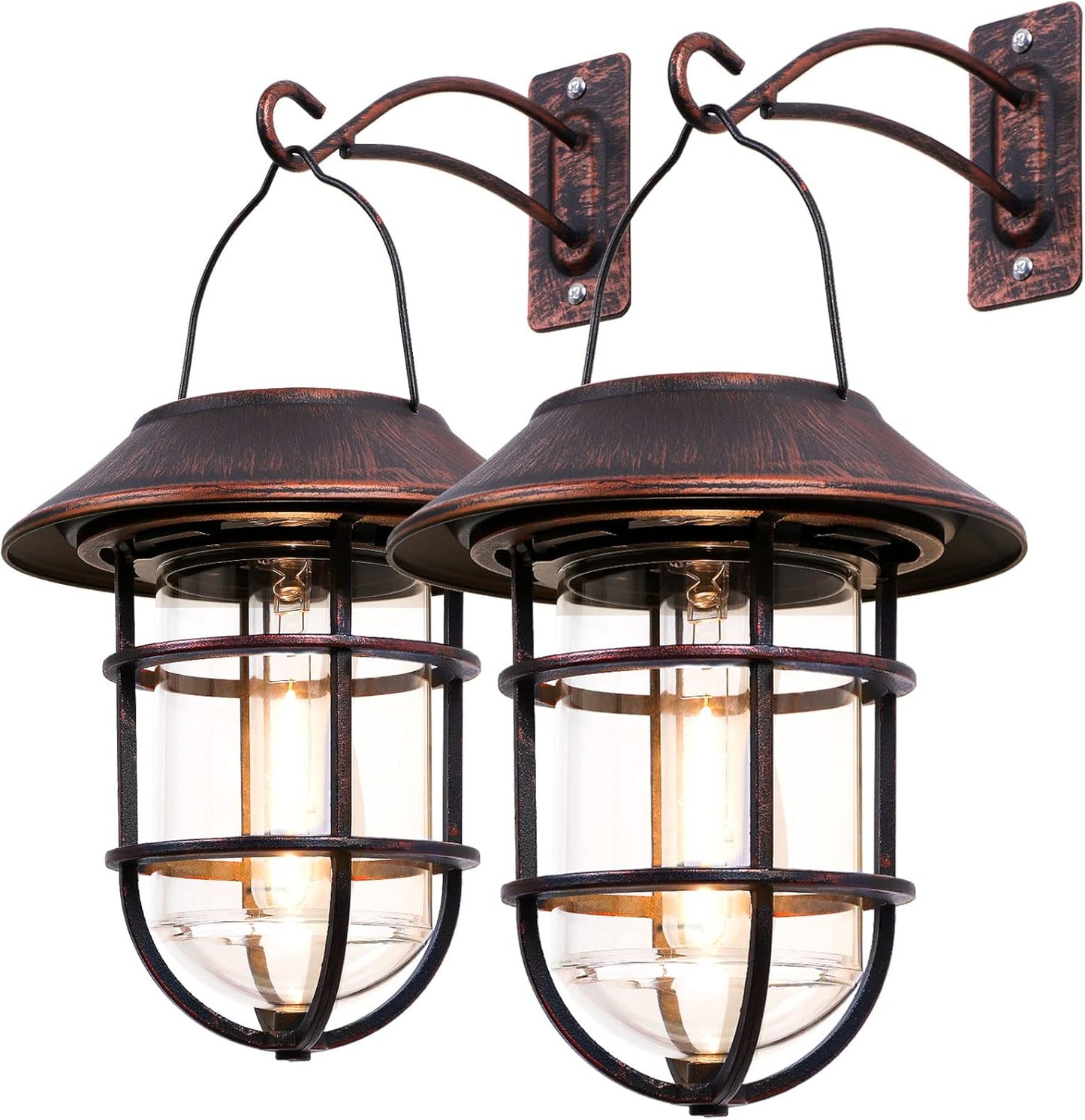 Solar Lantern Outdoor Hanging Lights for Garden and Porch Use