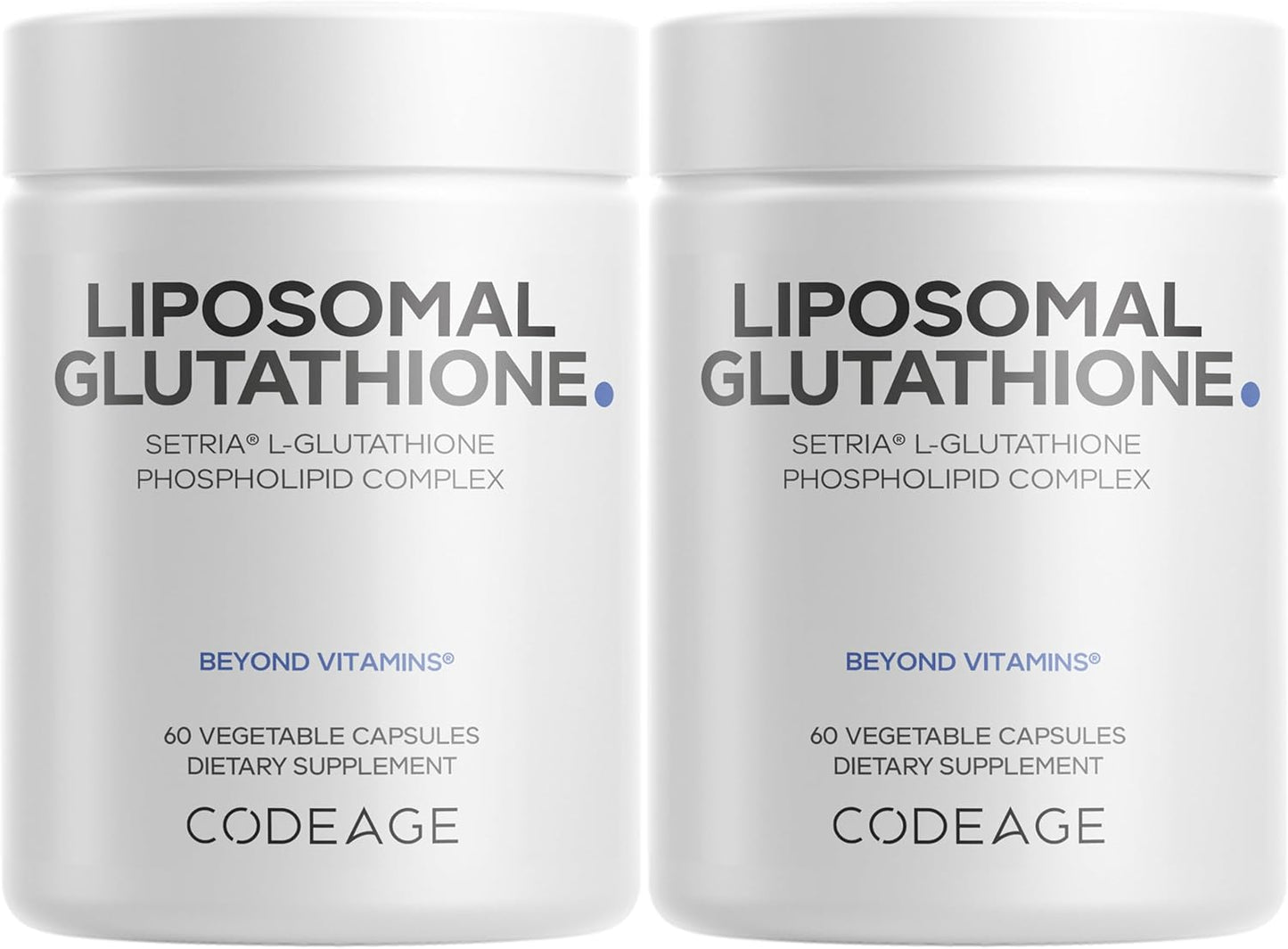 Liposomal Glutathione Supplement - High-Potency Vegan Formula