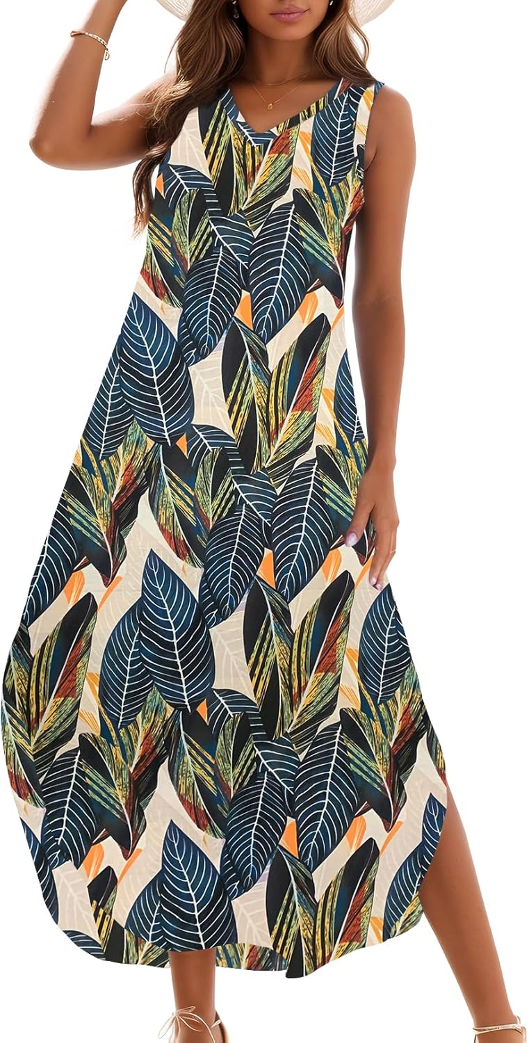 Zilcremo Women's Summer Casual Loose Sundress for Every Occasion
