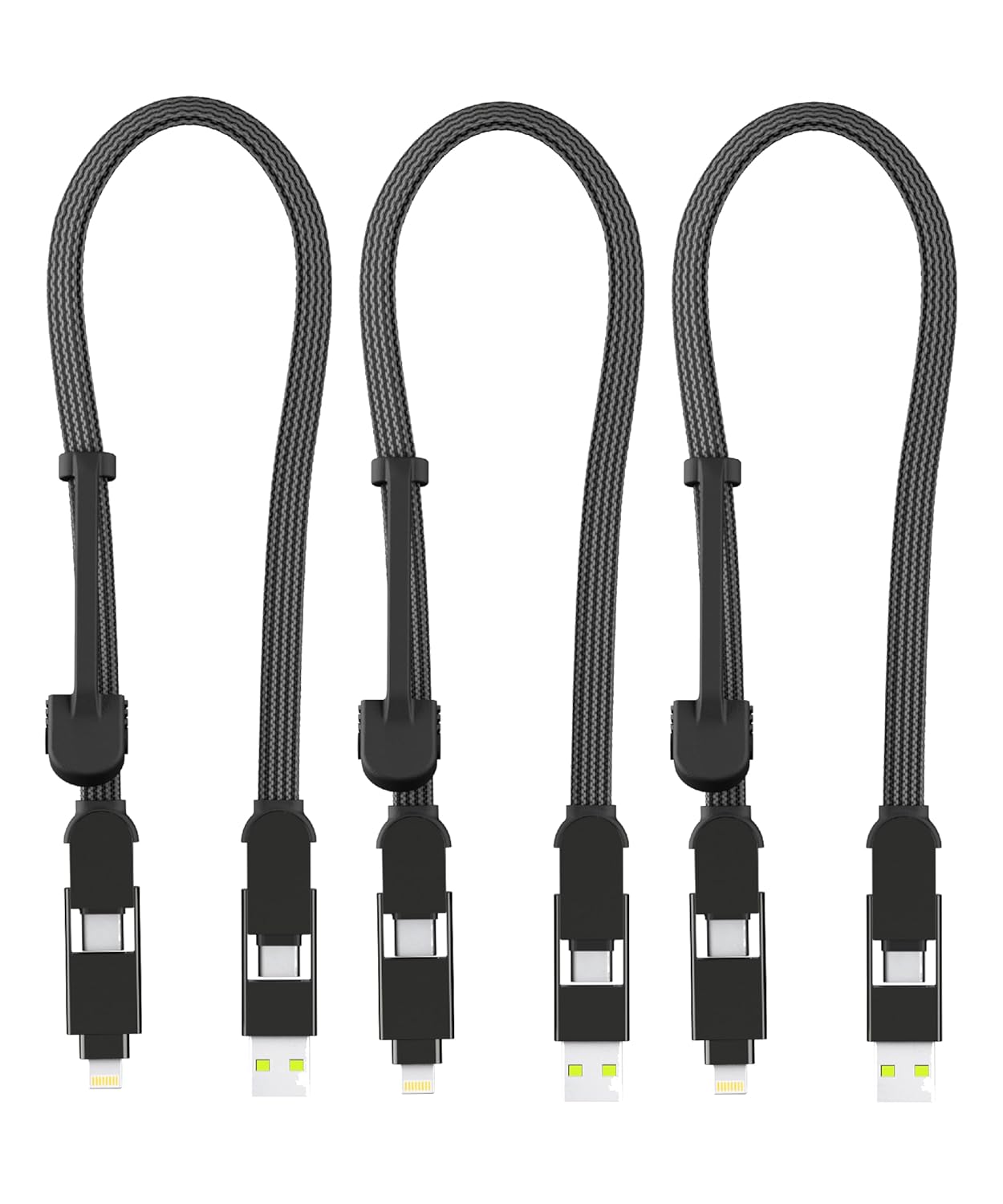 InCharge XL 6-in-1 Multi Cable Triple Pack