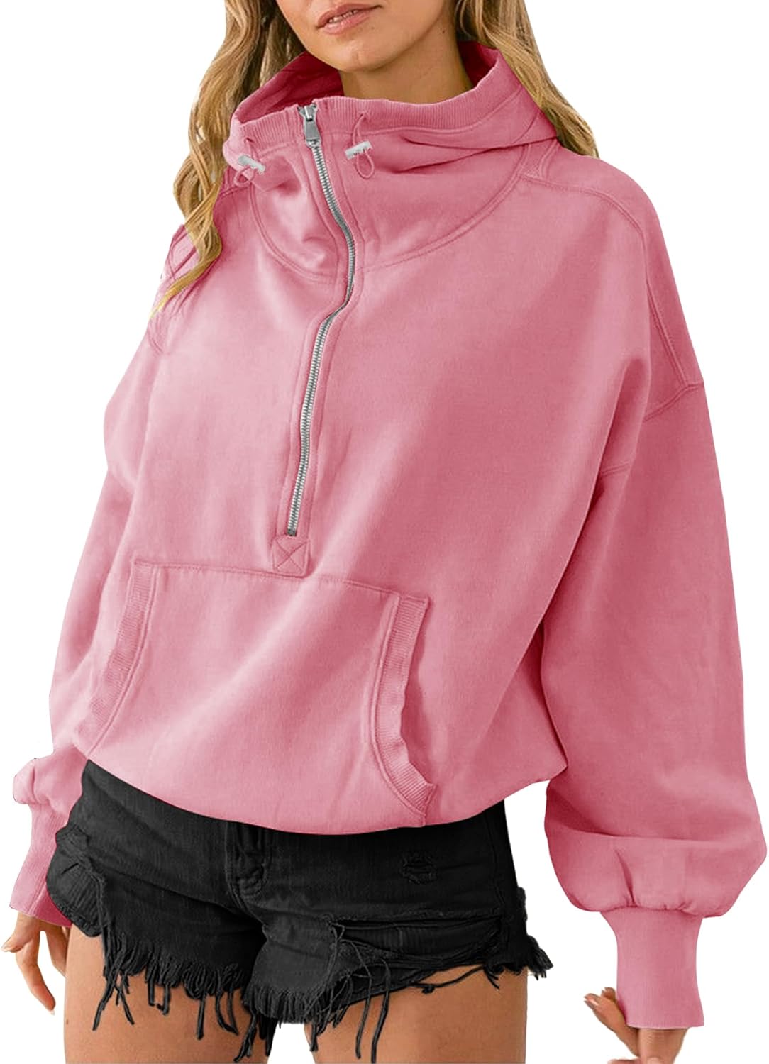 Cozy Oversized Y2K Hoodie with Pockets