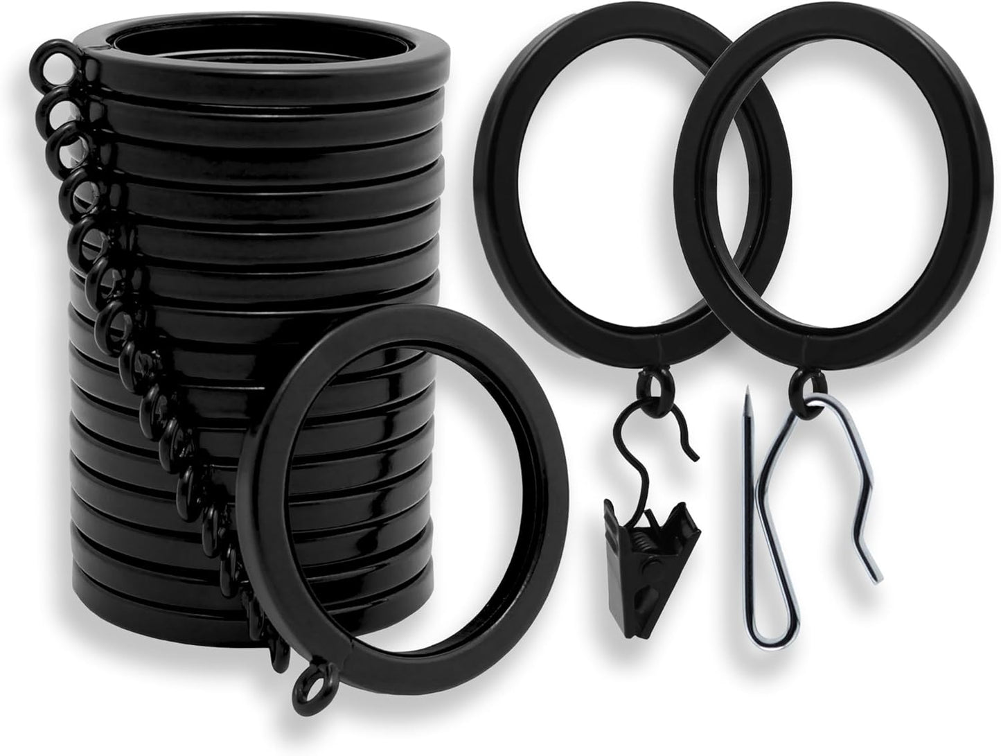 BlastHome Luxury Curtain Rings for Stylish Home Decor