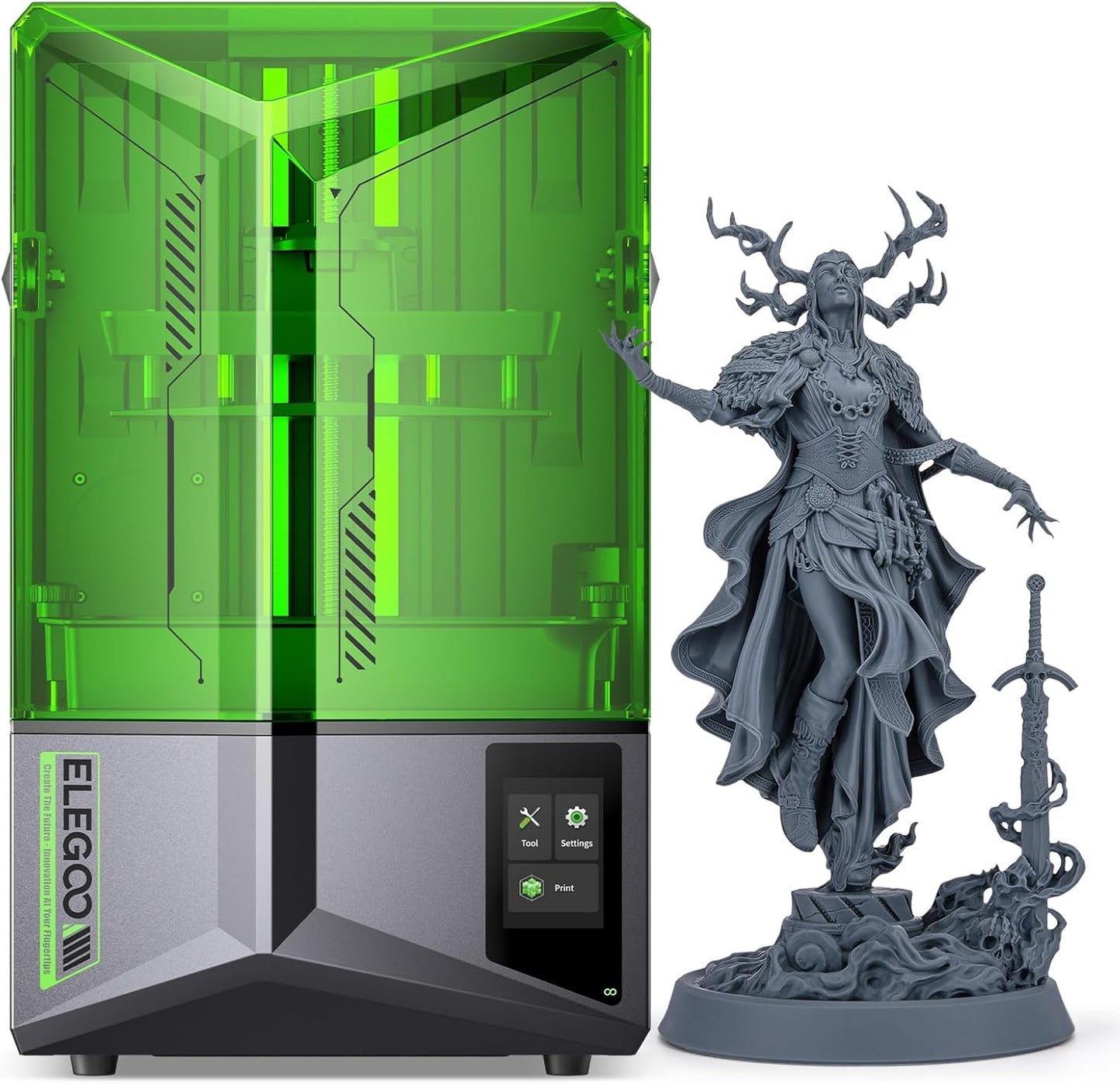 ELEGOO Saturn 4 12K MSLA Resin 3D Printer with Auto Leveling