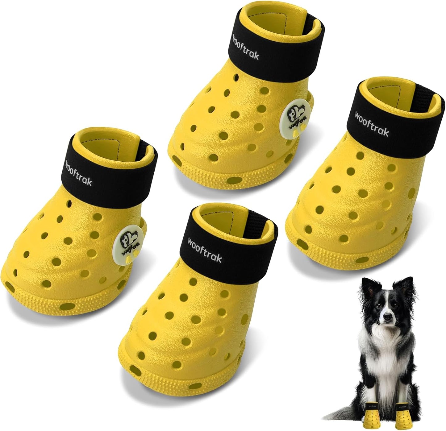 Breathable Dog Shoes for Hot Pavement - Non-Slip Waterproof Boots