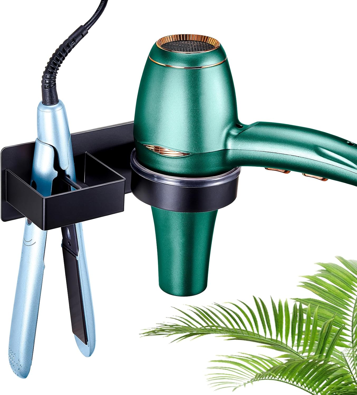 WAYASI Hair Tools Organizer - Stylish & Space-Saving Wall Mount