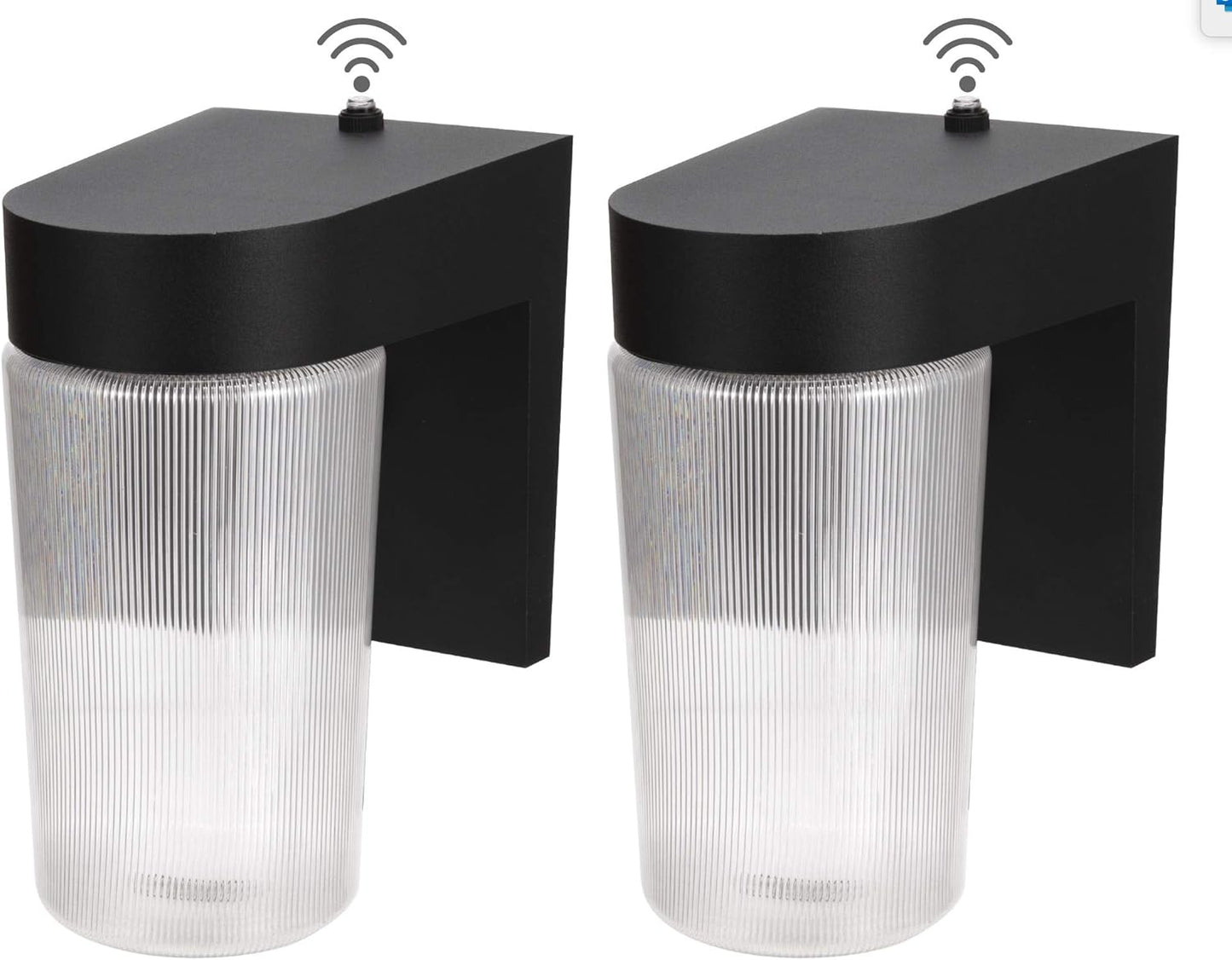 LIT-PaTH Dusk to Dawn Outdoor Wall Lantern for Home Security