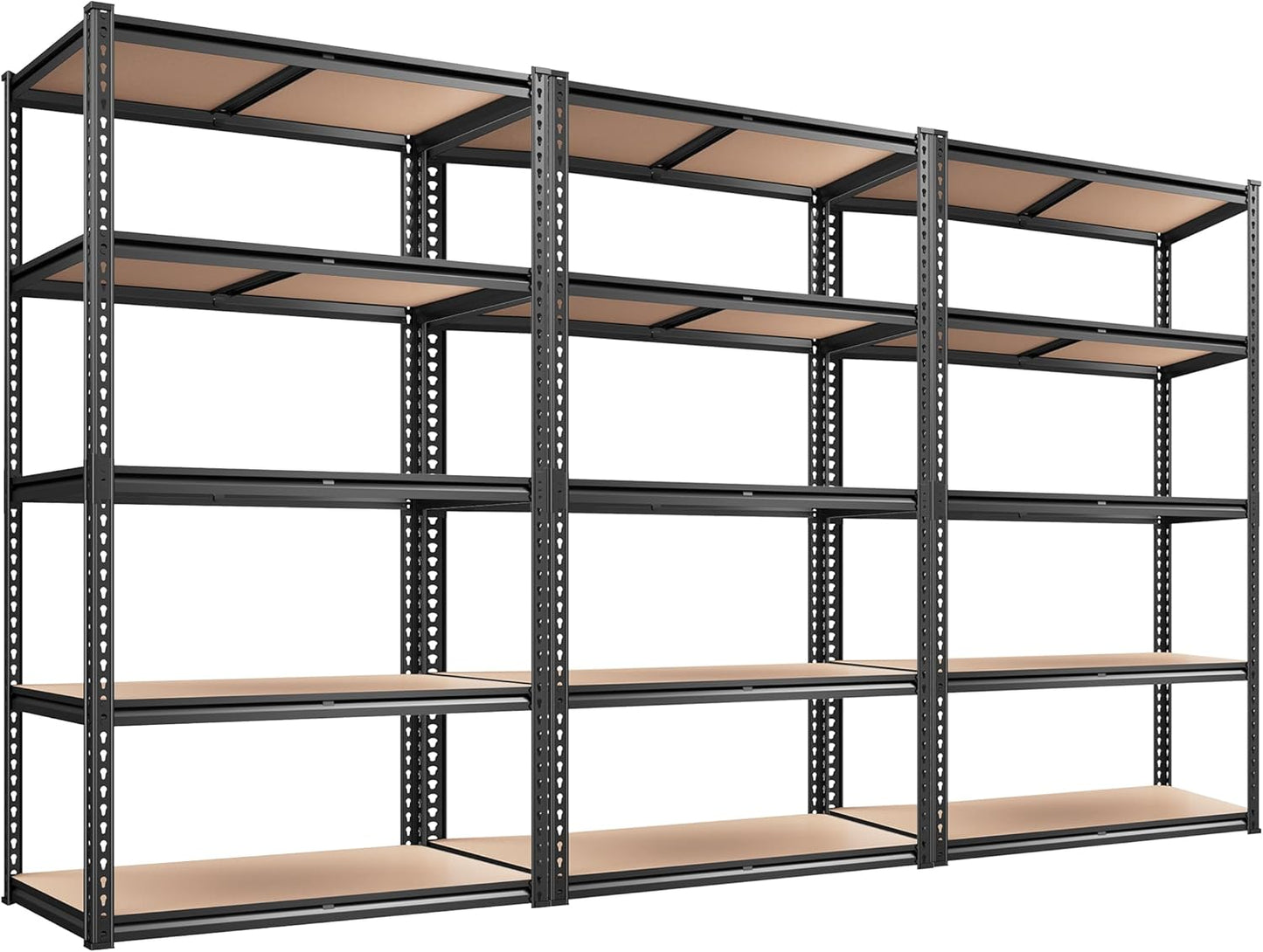 Heavy Duty 5 Tier Garage Shelving Unit for Maximum Storage