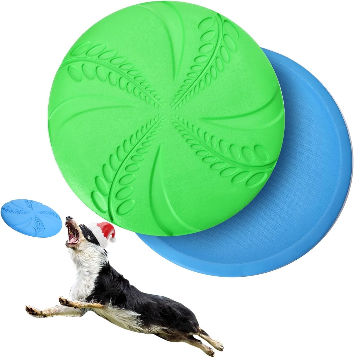 Nobleza 2 Pack Flying Disc Set for Dogs, Long-Distance Fetch Fun!