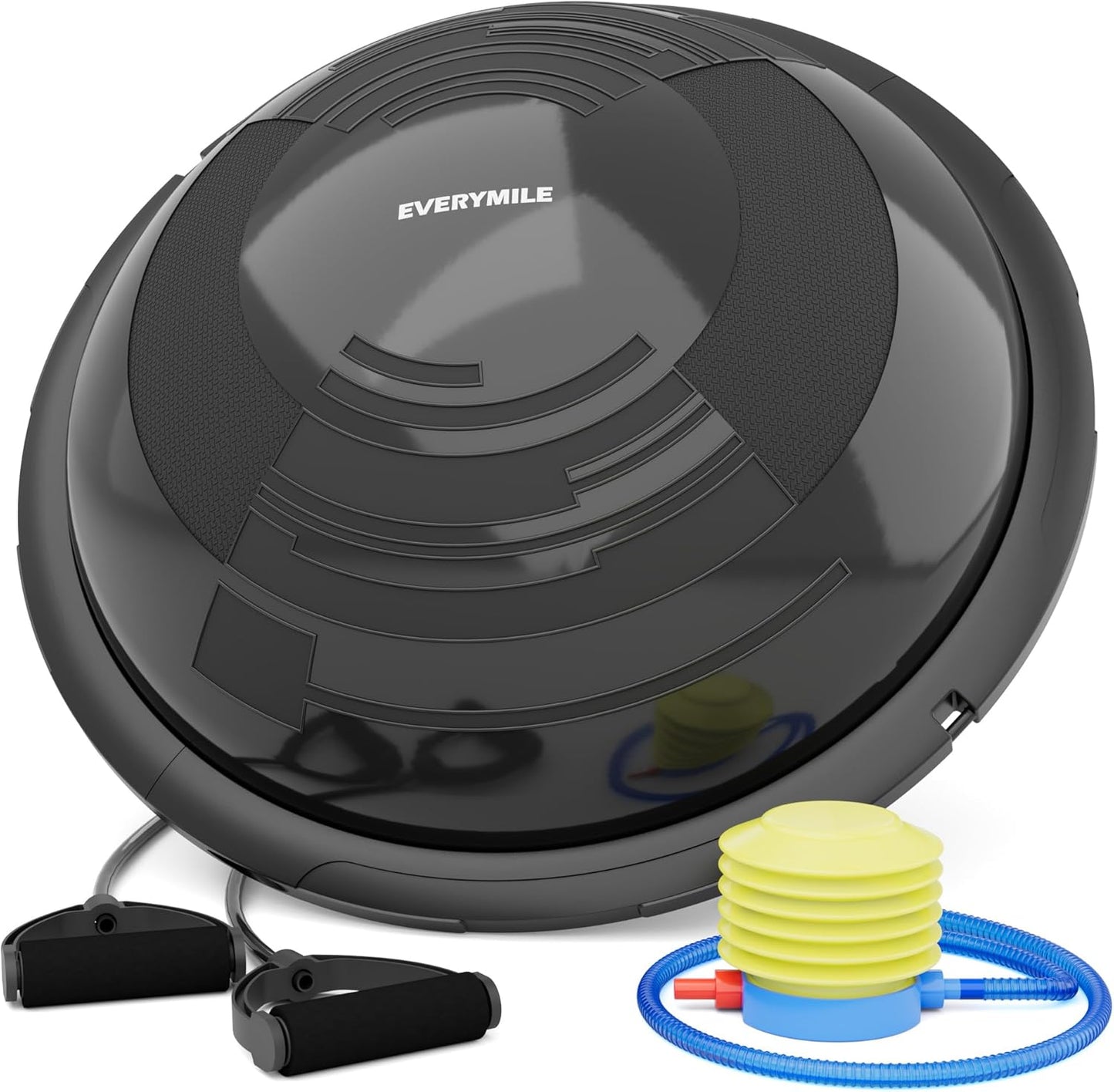 EVERYMILE Balance Ball Trainer with Resistance Bands for Core