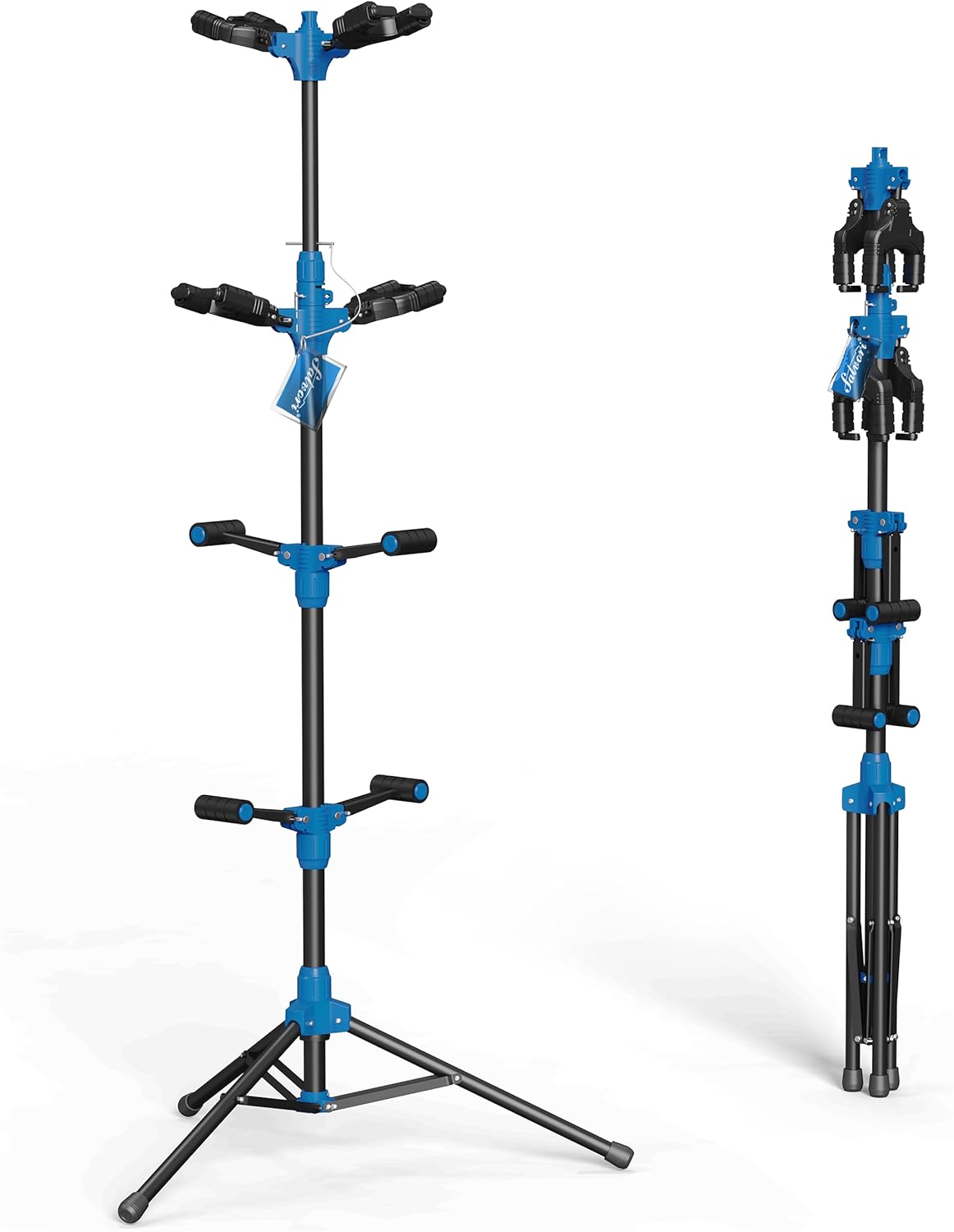 Quadruple Guitar Stand with Auto-Lock System for Musicians