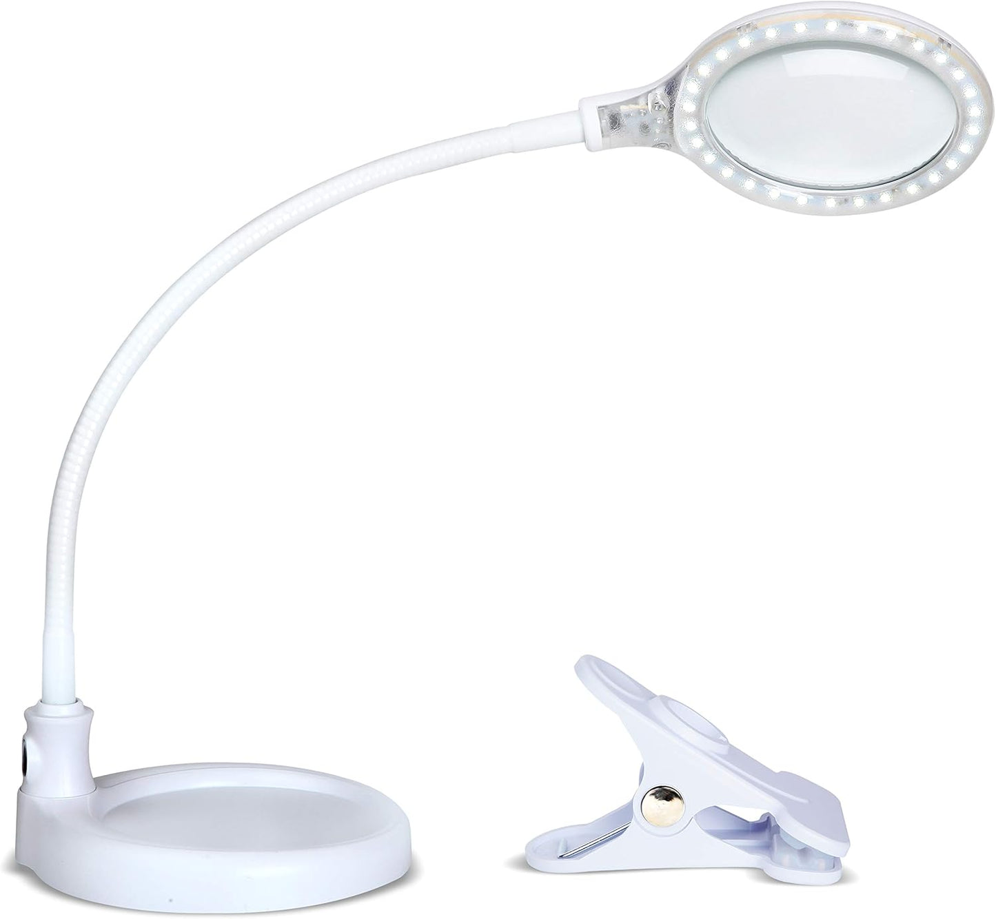 Brightech LightView Pro Flex Magnifying Desk Lamp for Crafts
