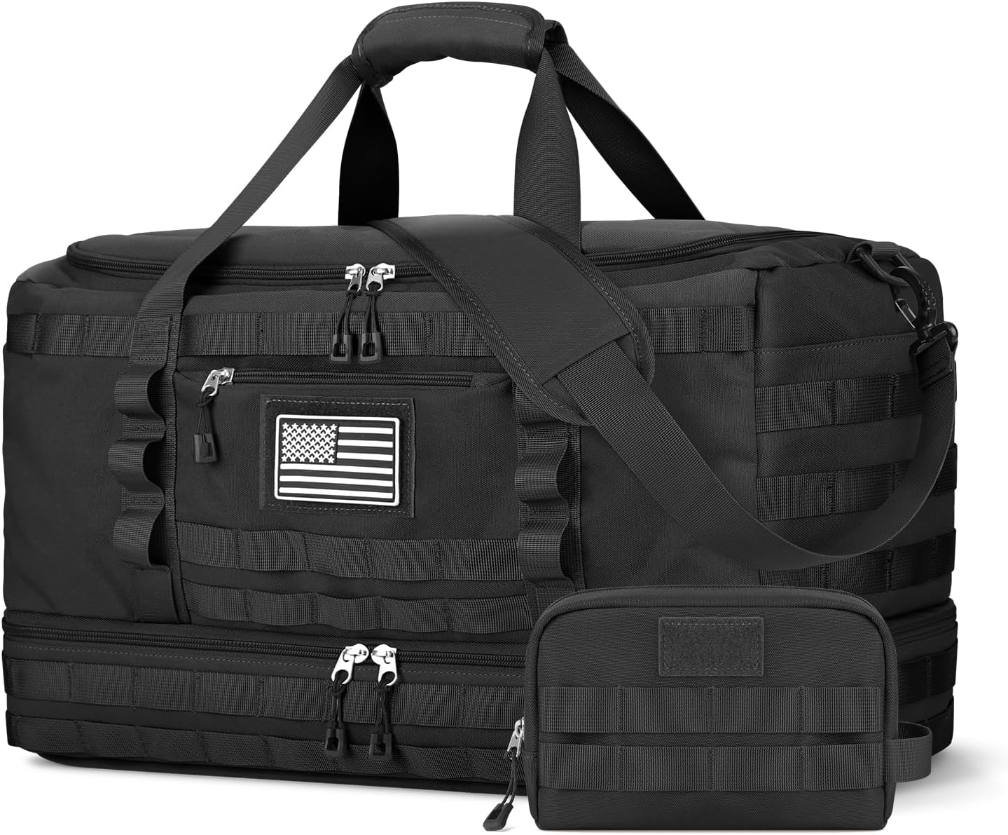 ETRONIK Travel Bag for Men Women - Tactical Duffle Gym Bag