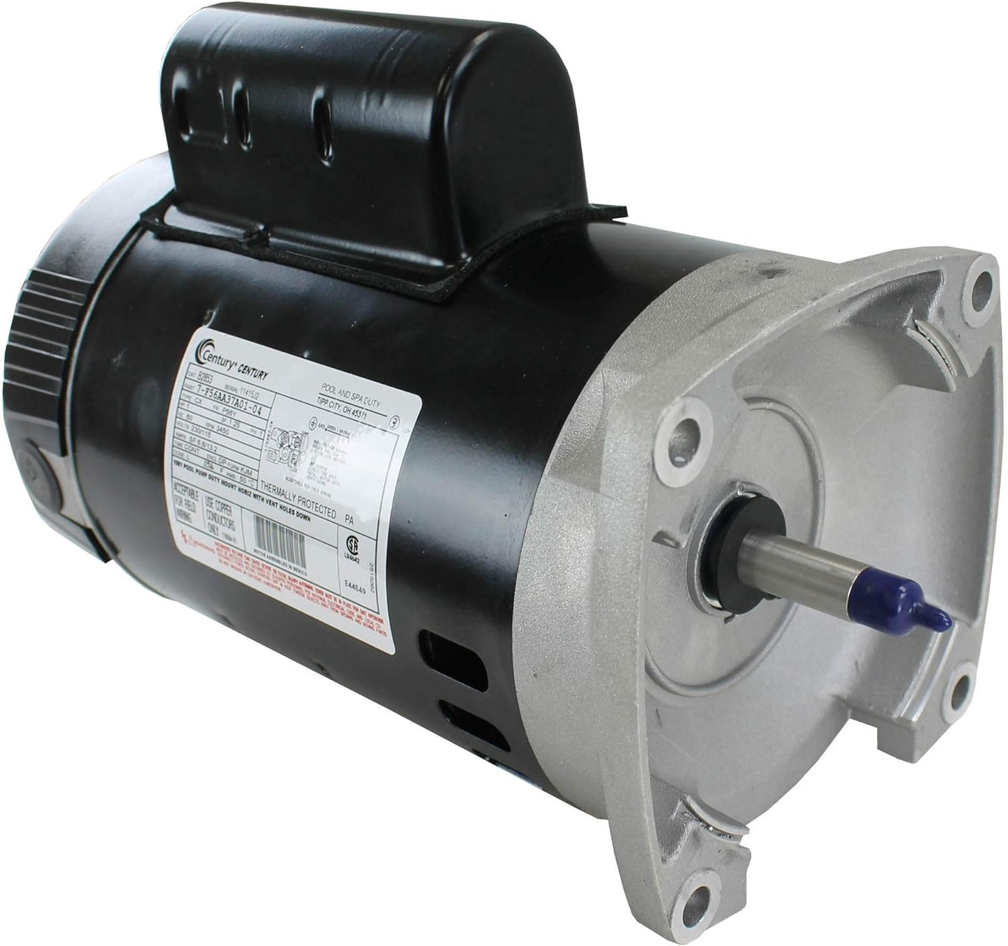 A.O. Smith B2853 1 HP Pool Motor for Efficient Performance