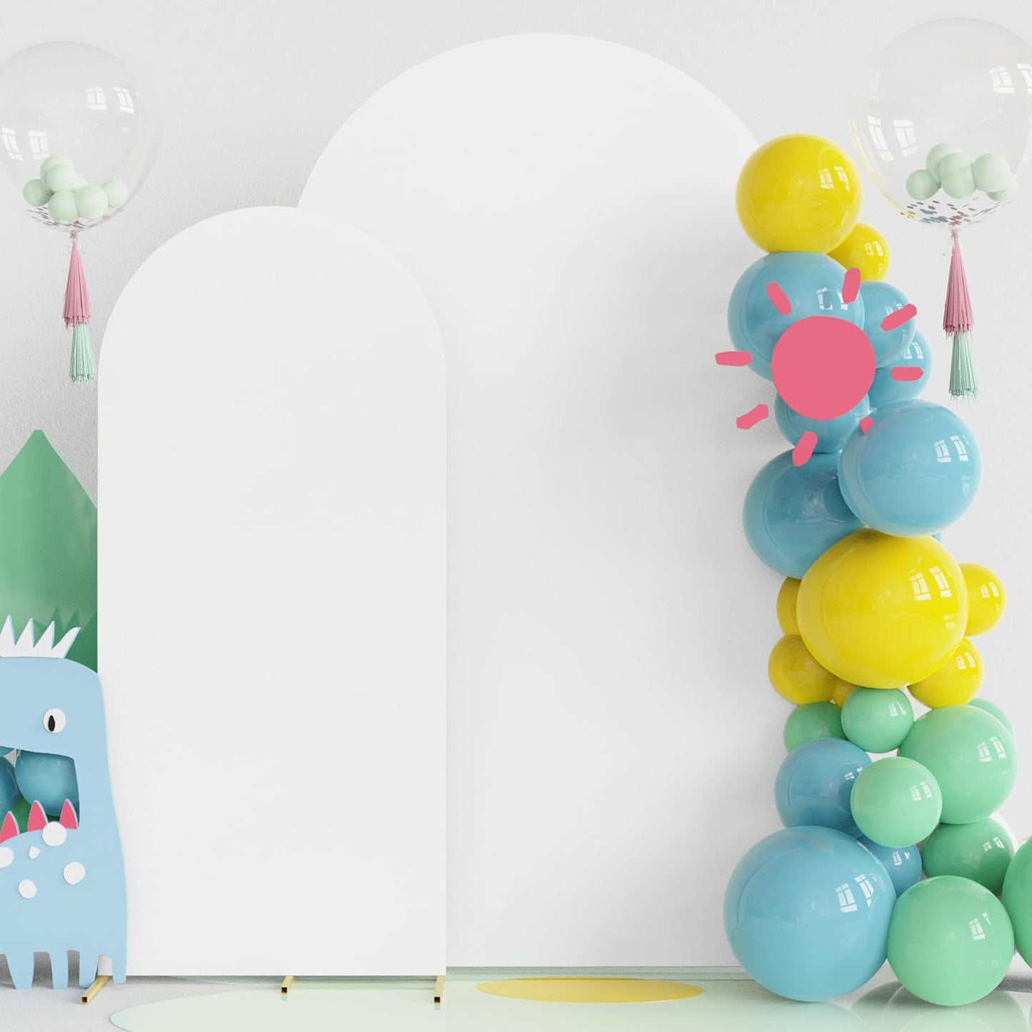 Fomcet Wedding Arch Cover Set for Stunning Event Decorations