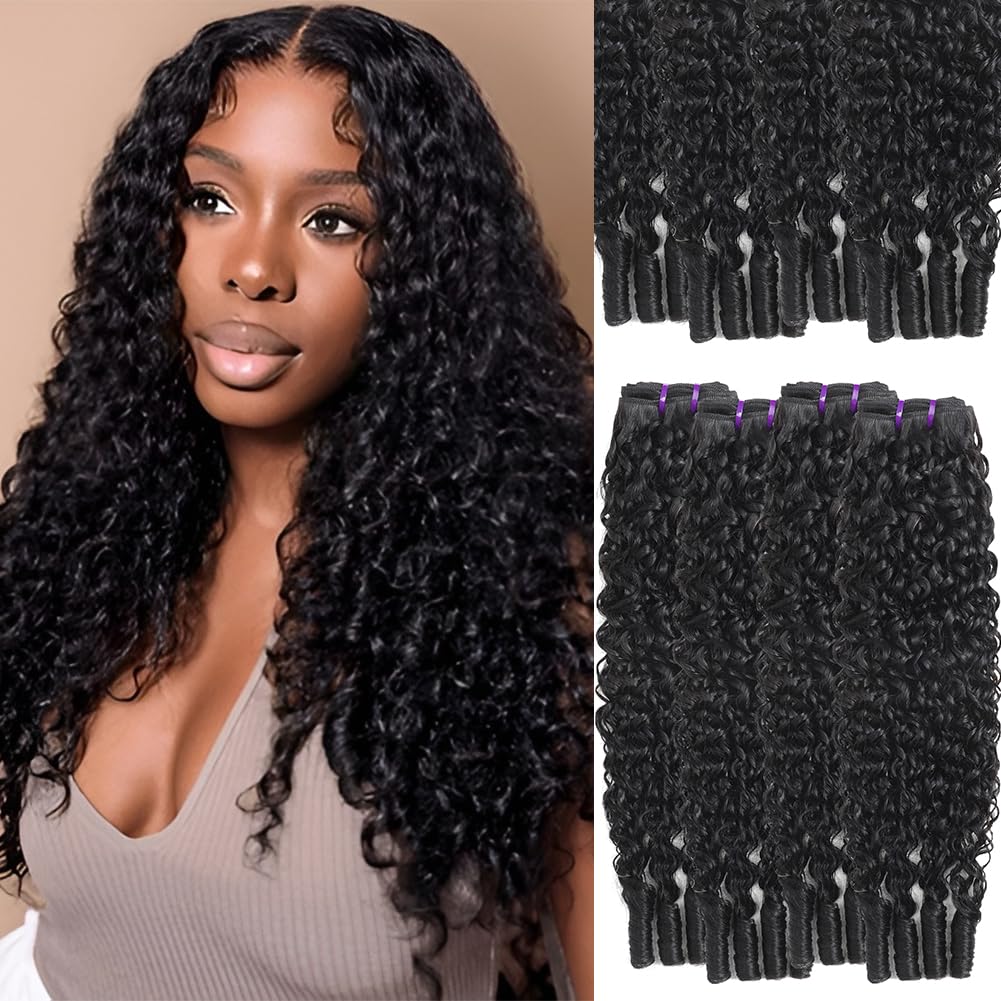 Seekomi Water Curly Bundles Human Hair for Gorgeous Styles