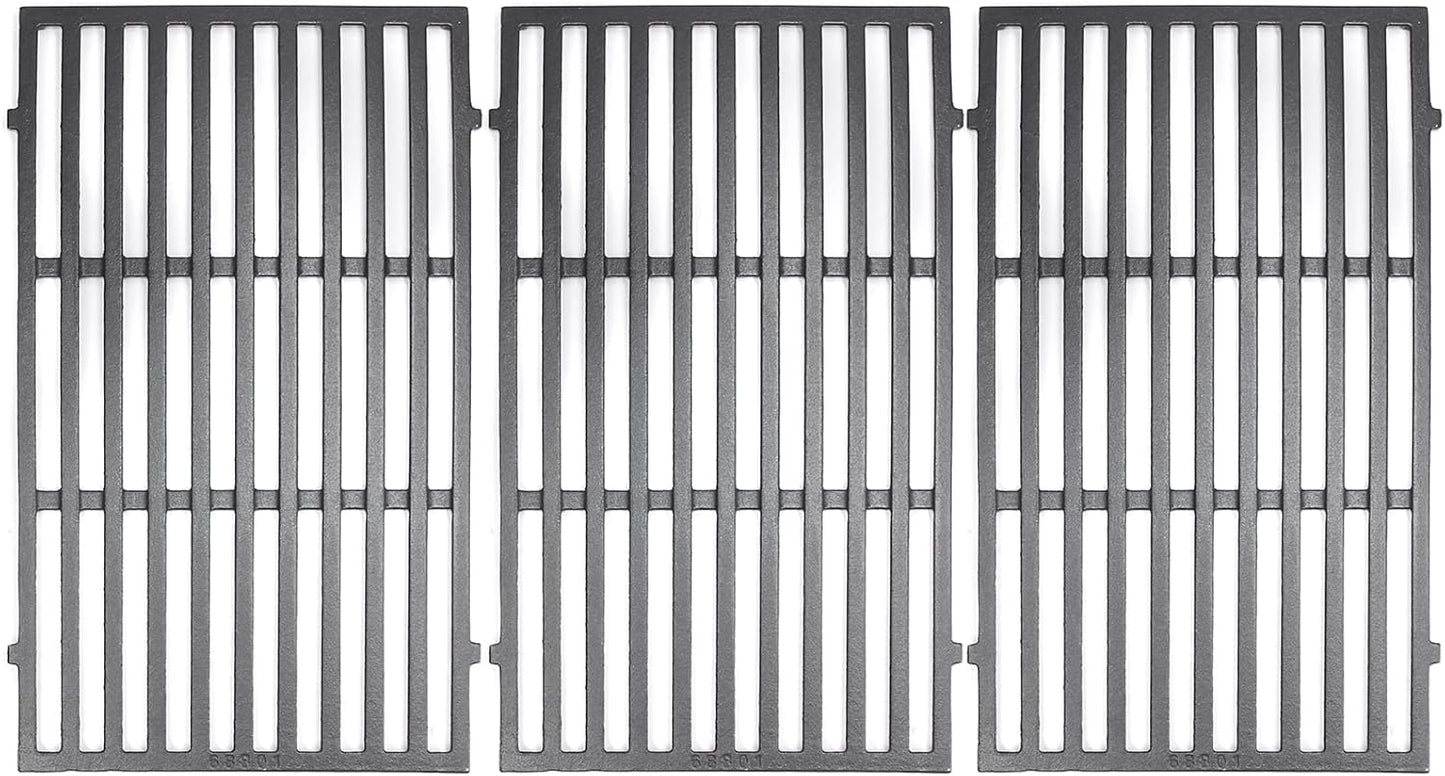 Hongso Cast Iron Cooking Grates for Weber Genesis II 400 Series