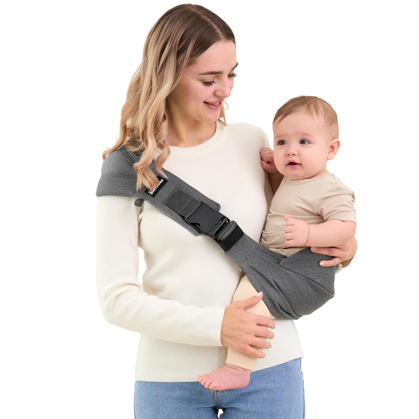 Toddler Sling Carrier - Premium Cotton, Ergonomic & Expandable