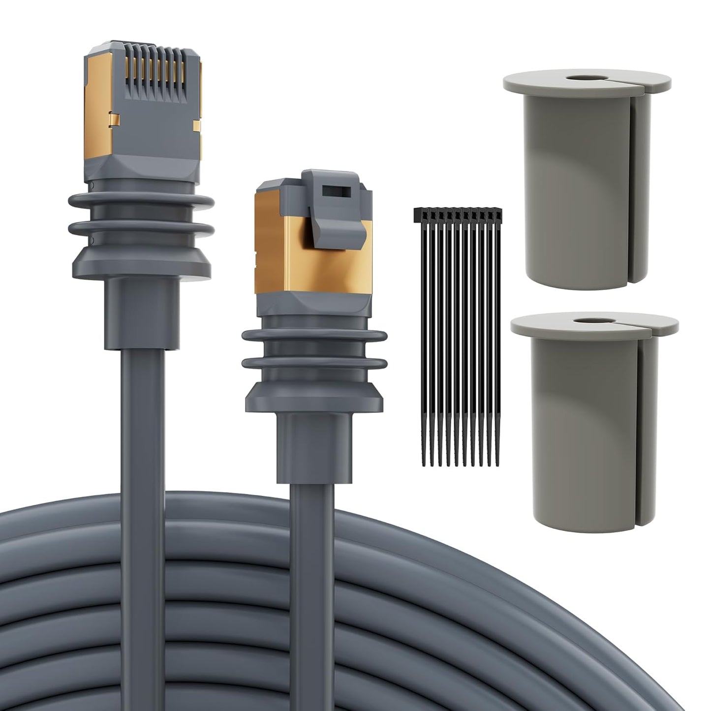 75FT Waterproof High-Speed Ethernet Cable by EAZUSE