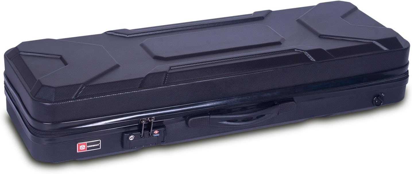 Crossrock CRA400VFBK Violin Case with Backpack Design for Travel