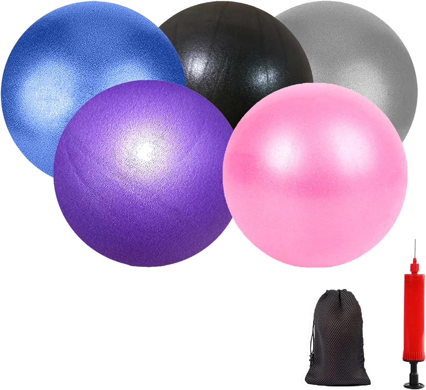 Mini Yoga Balls Set for Home Stability & Balance