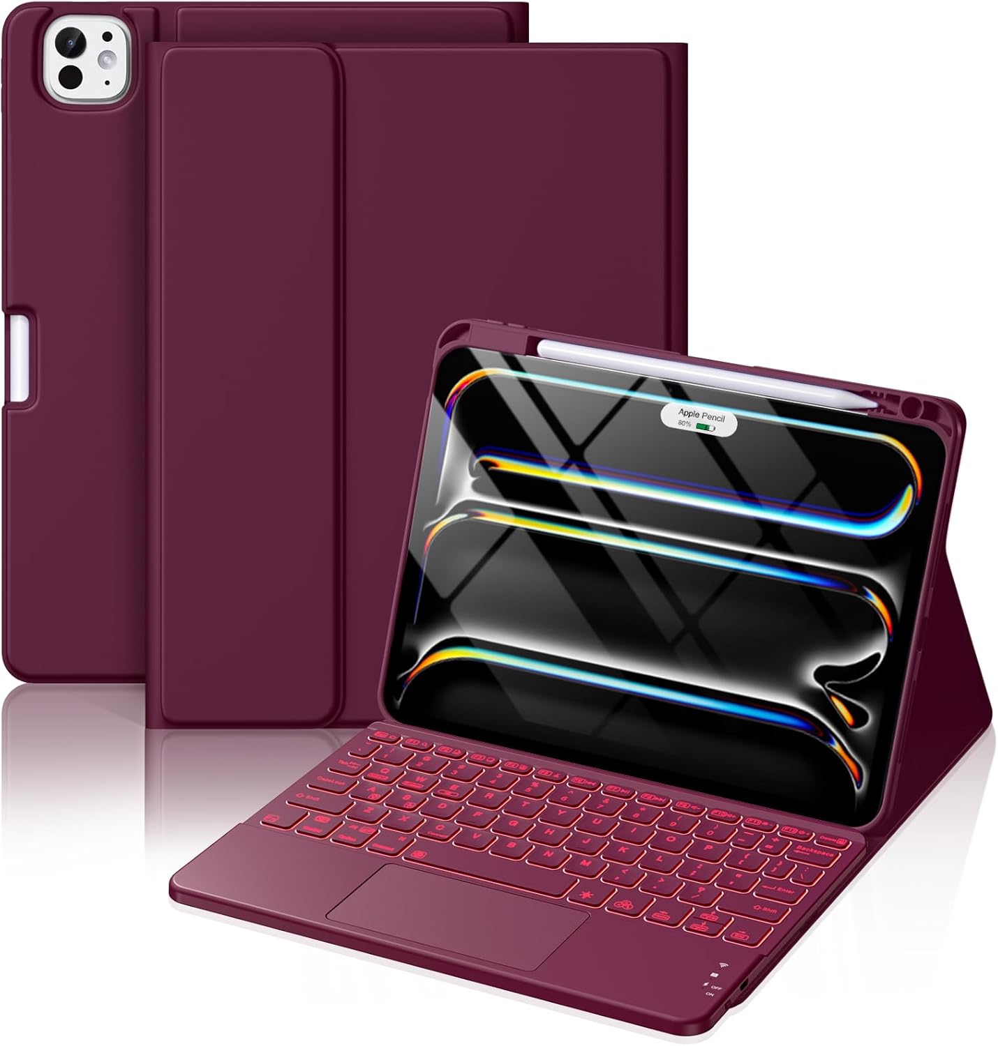 Magnetic Wireless Detachable Keyboard Case for iPad Pro 11 Inch