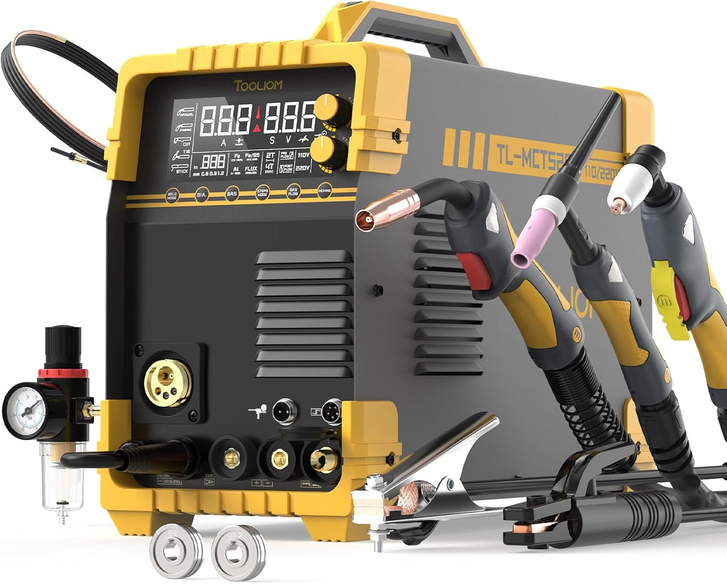 TOOLIOM 5 in 1 Multiprocess Welding Machine for Professionals