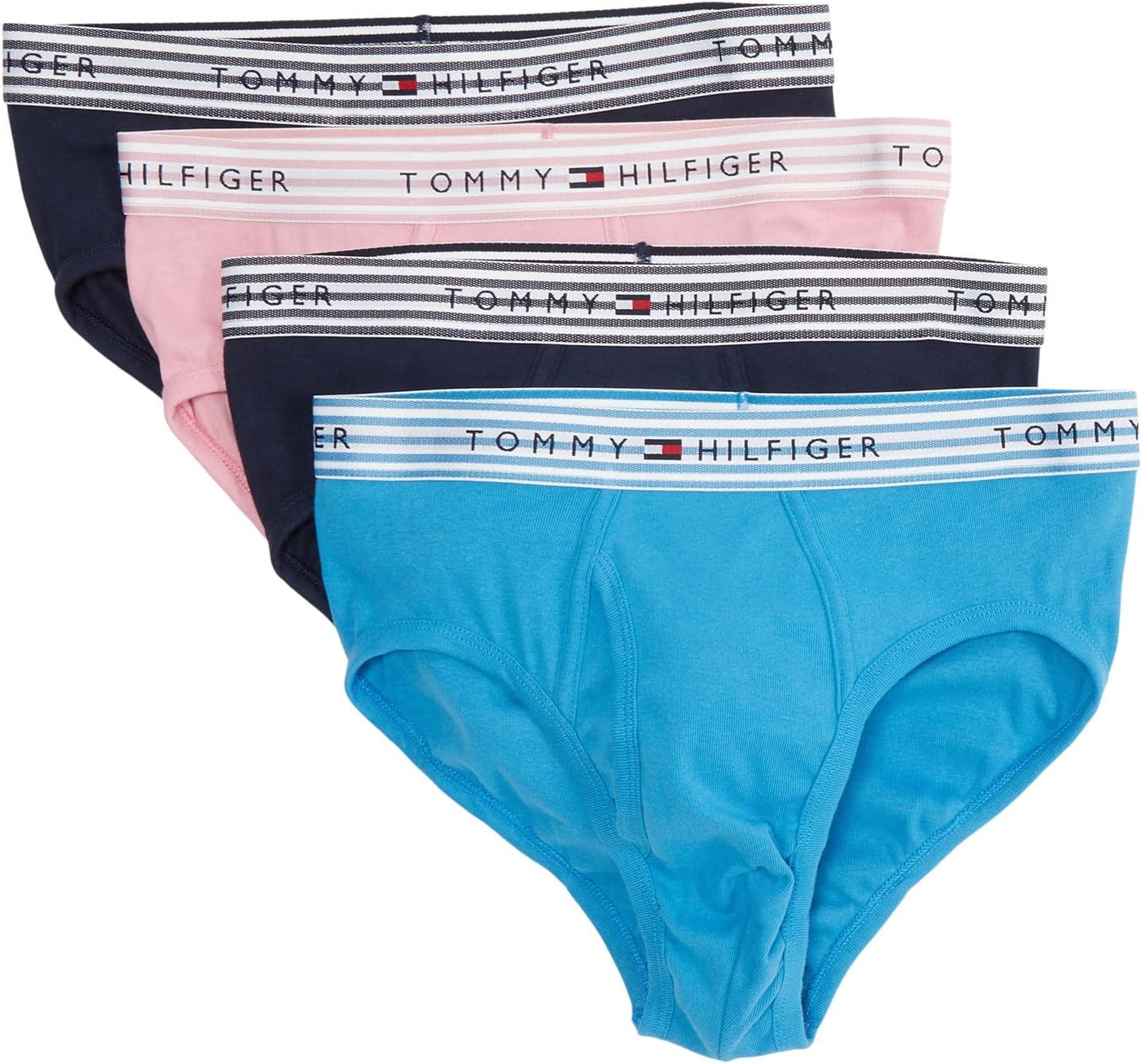 Tommy Hilfiger Men's Cotton Classic Briefs 4-Pack for Comfort