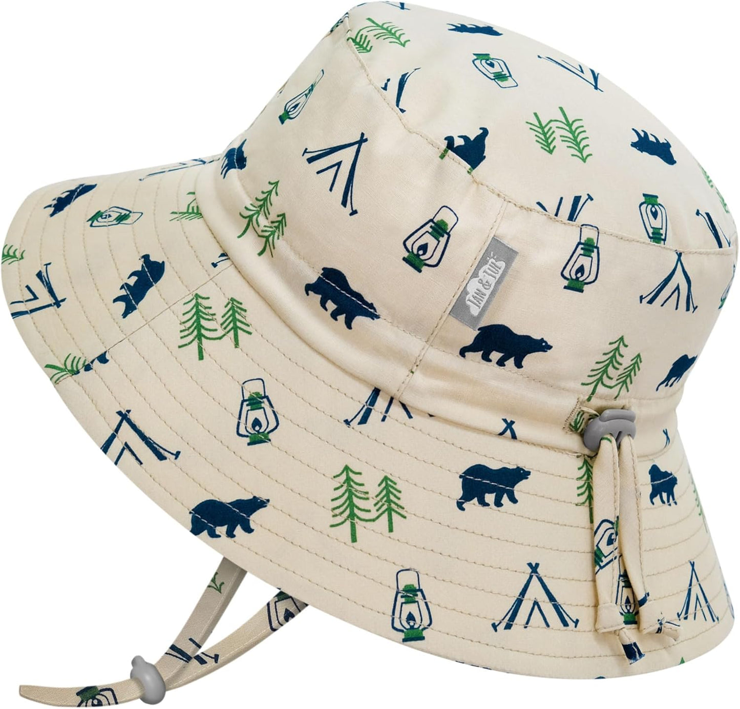 Adjustable Cotton Sun-Hat for Babies & Kids