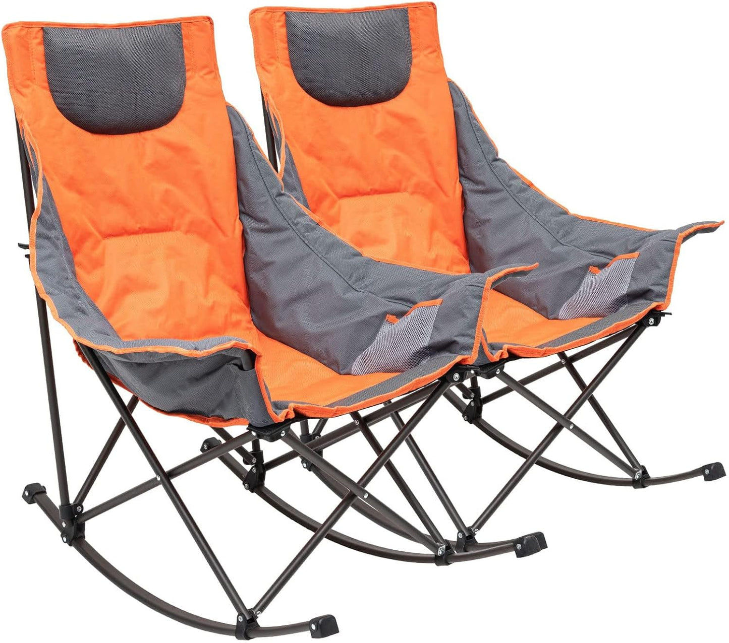 SUNNYFEEL Rocking Camping Chair - Luxury Padded Recliner