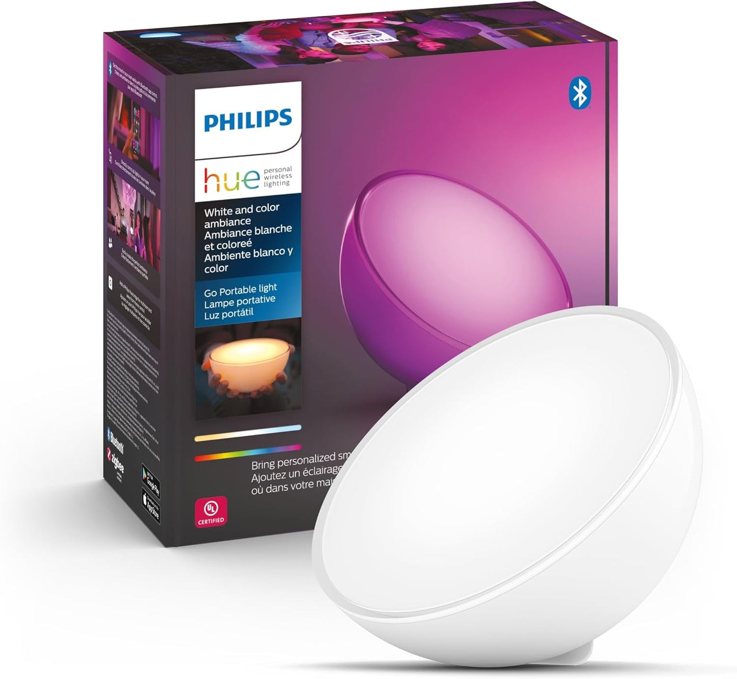 Portable Philips Hue Go - Control with Ease!