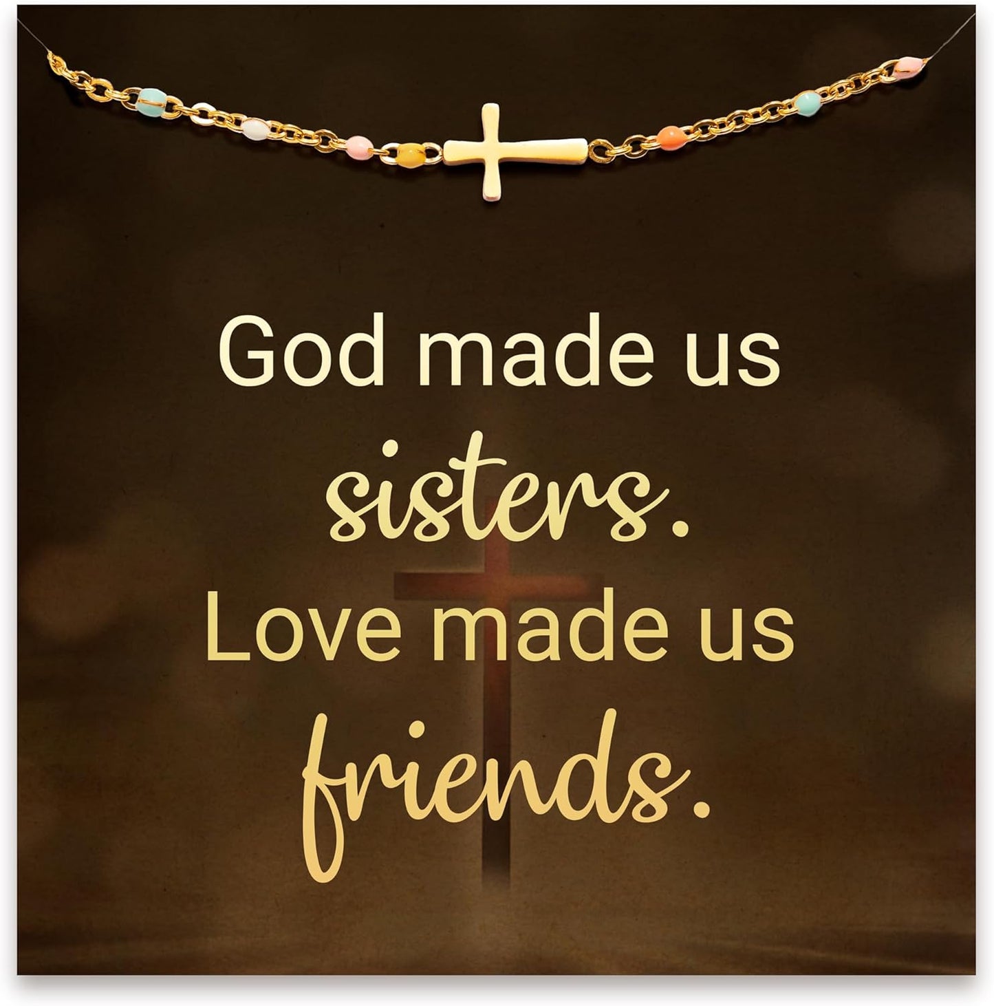 STORYJEWELLERY Cross Bracelet for Women - Perfect Religious Gift