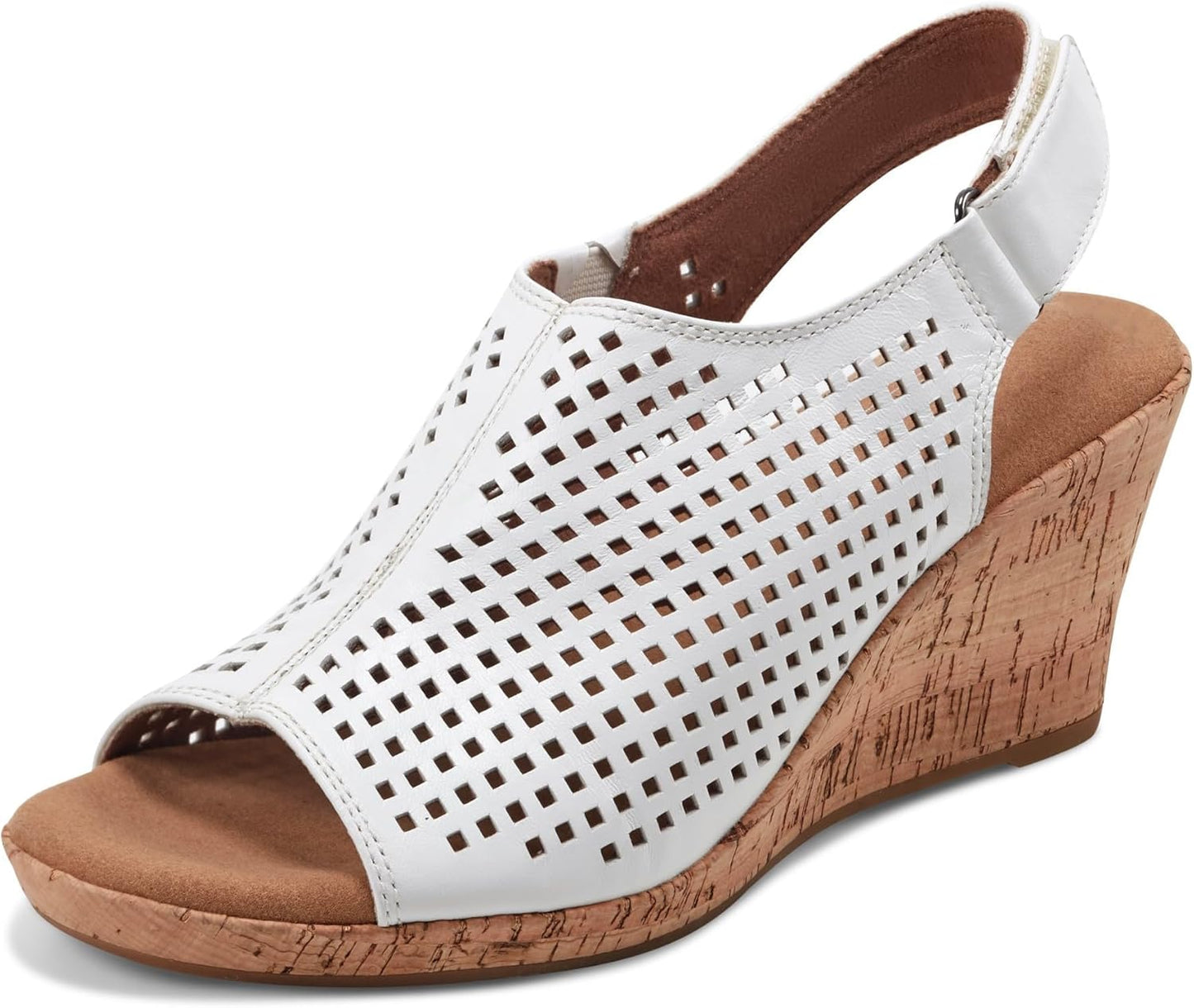 Rockport womens Briah Perf Sling: Comfort and Style Combined