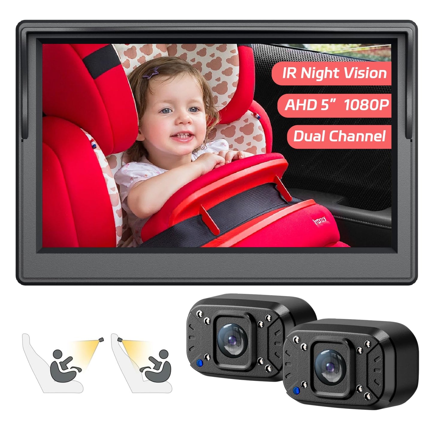 Clear Night Vision Baby Car Camera