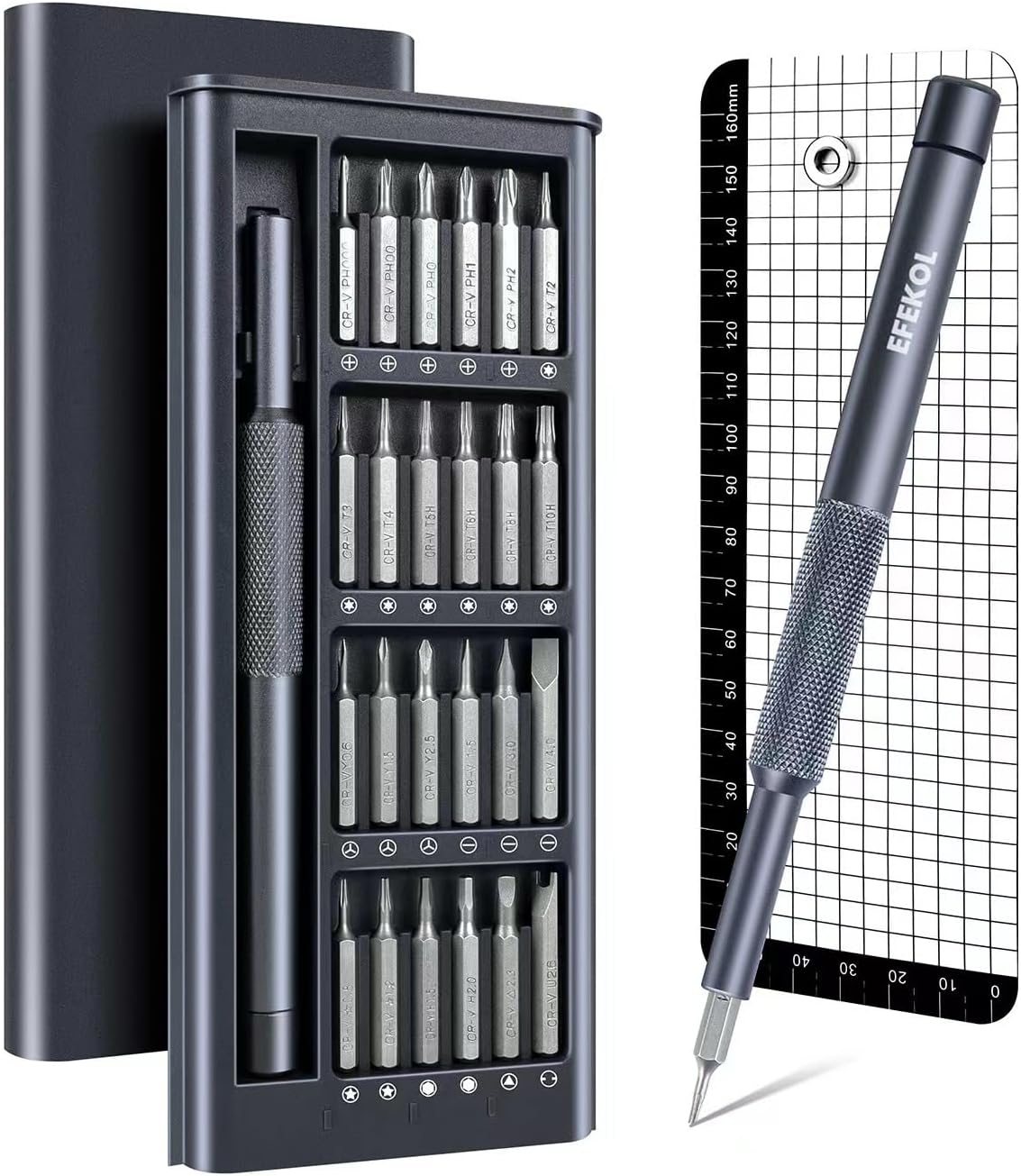 Super Durable 27-in-1 Precision Screwdriver Set - Electronics Repair Kit