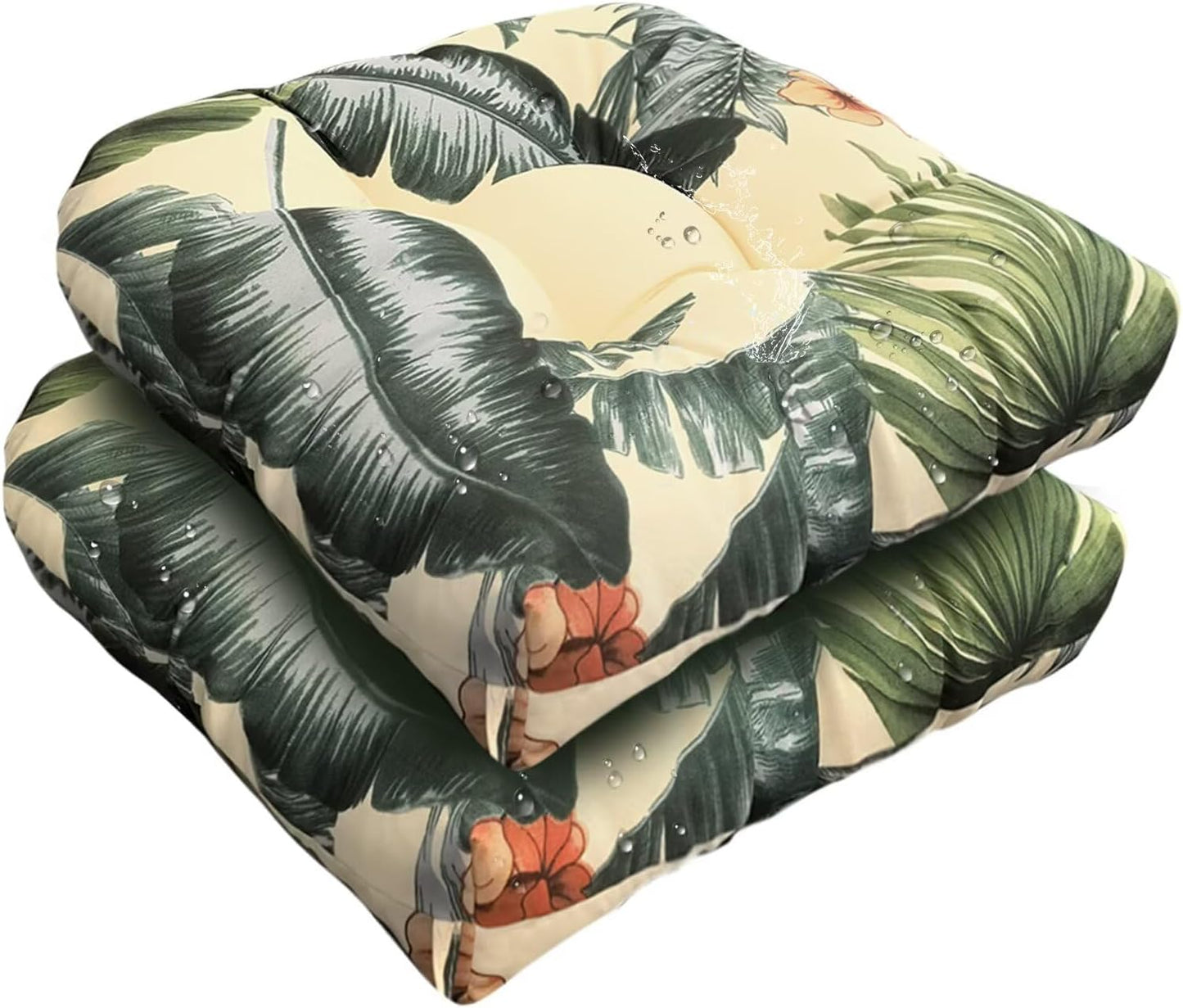 18 x 18 Outdoor Indoor Rocking Chair Cushion Replacement Pads
