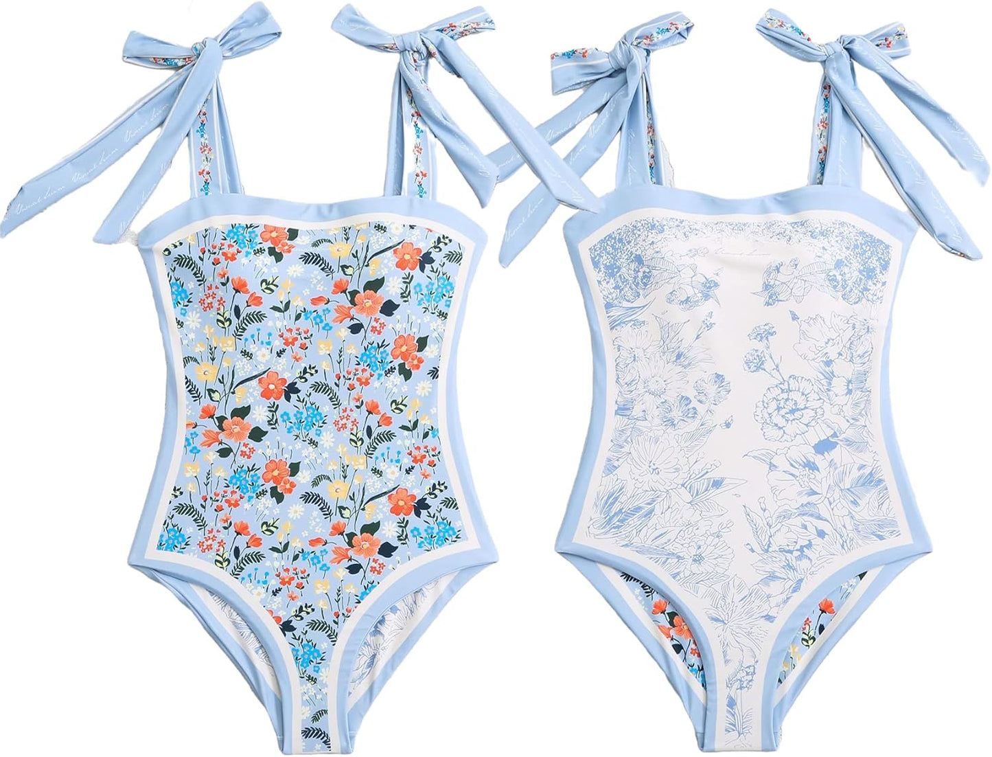 Flattering Women's One Piece Swimsuit with Tummy Control Design