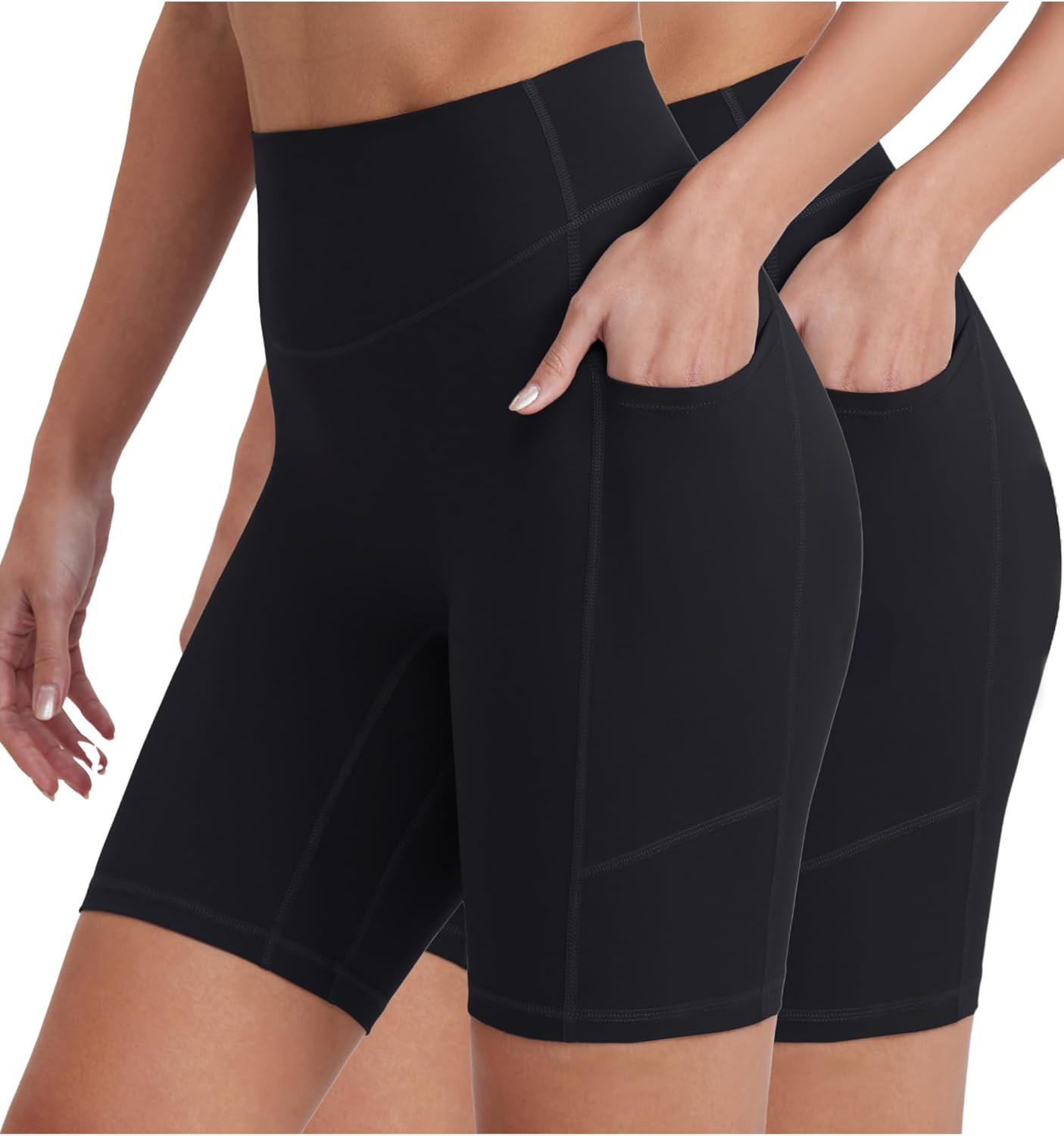 Biker Shorts for Women with Pockets for Summer Activities