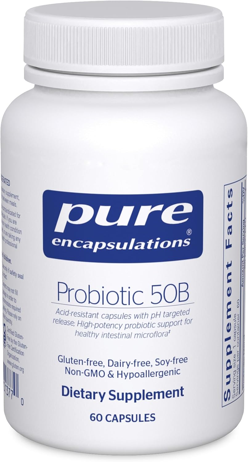 Probiotic 50B for Digestive Health and Immune Support Capsules